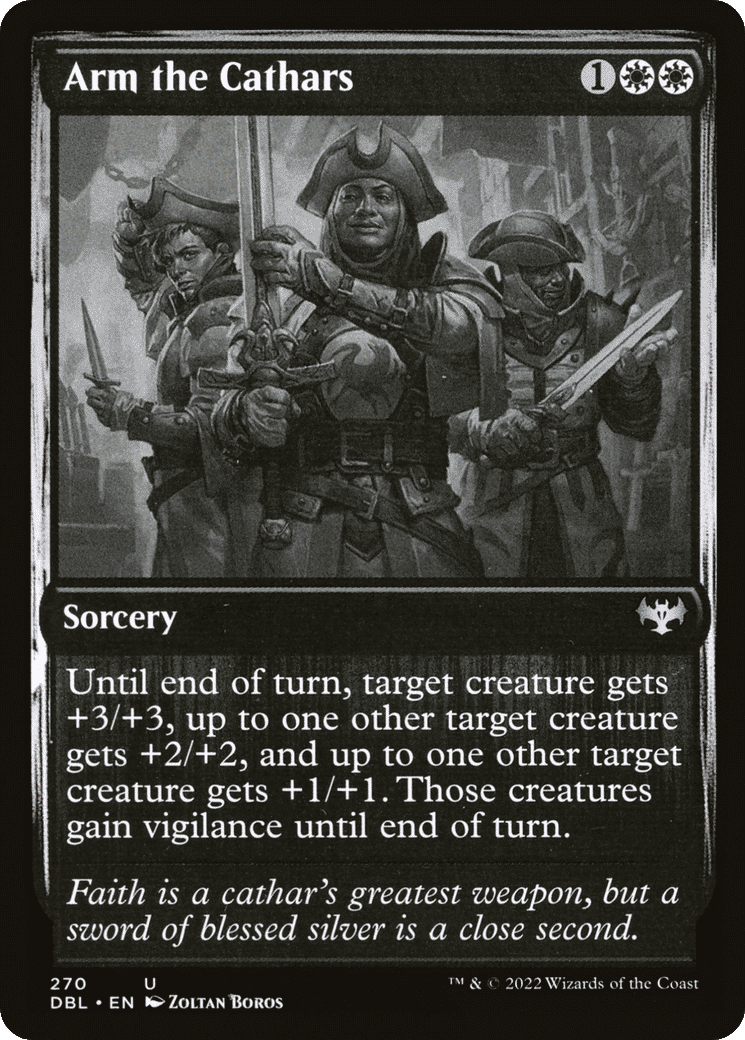 Arm the Cathars — Innistrad: Double Feature — Magic: The Gathering