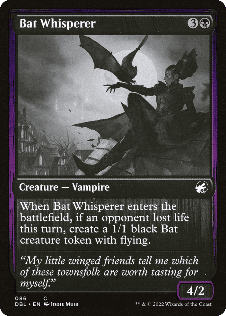 Bat Whisperer — Innistrad: Double Feature — Magic: The Gathering