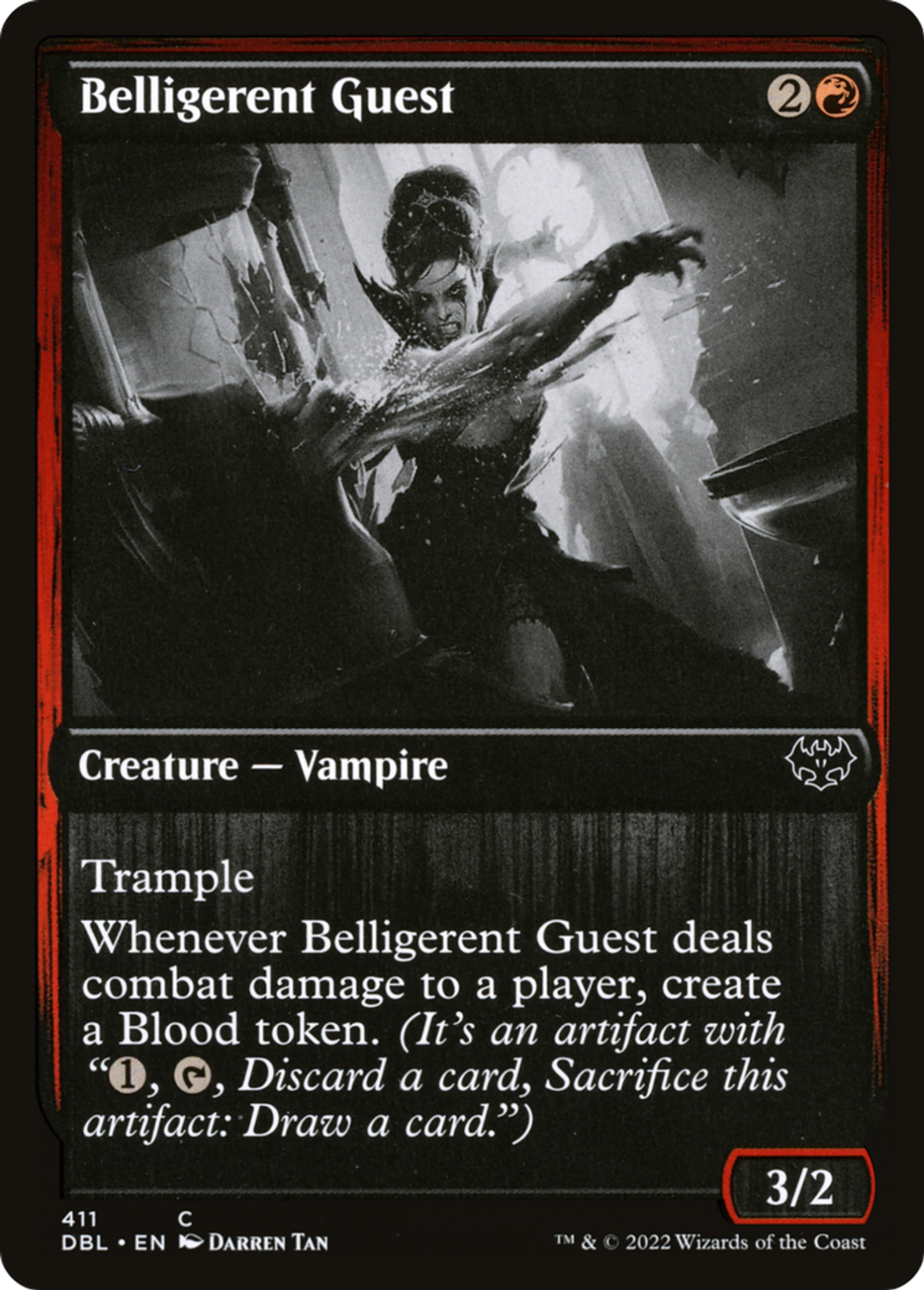 Belligerent Guest — Innistrad: Double Feature — Magic: The Gathering