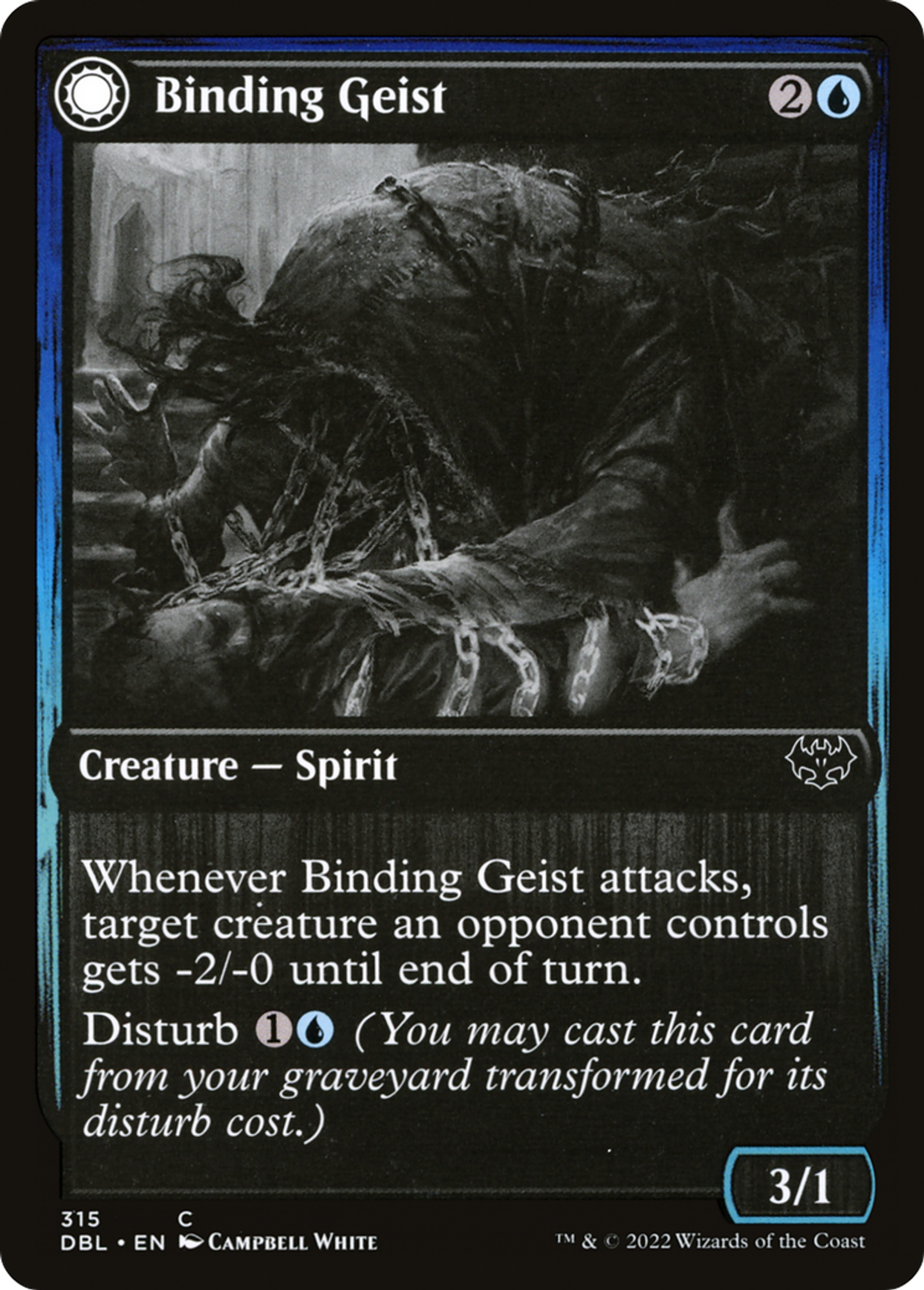 Binding Geist // Spectral Binding — Innistrad: Double Feature — Magic: The Gathering