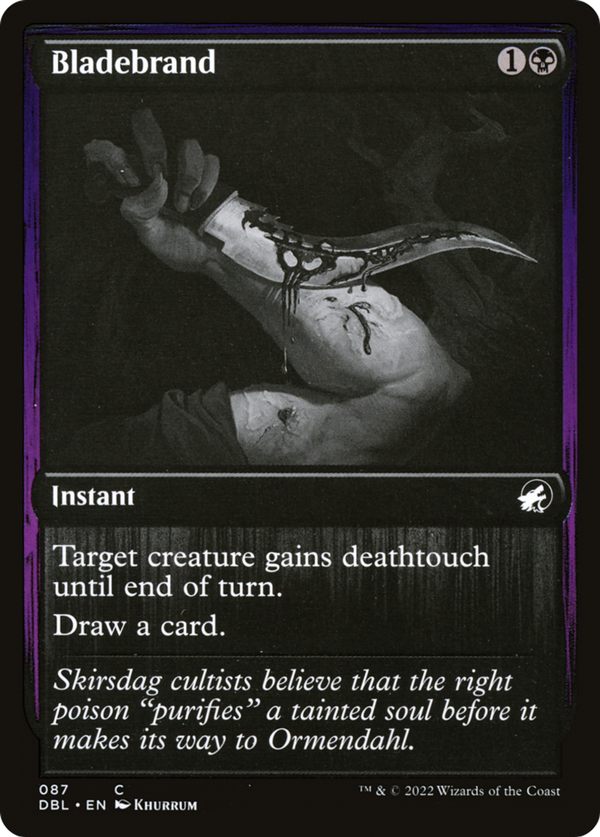 Bladebrand — Innistrad: Double Feature — Magic: The Gathering