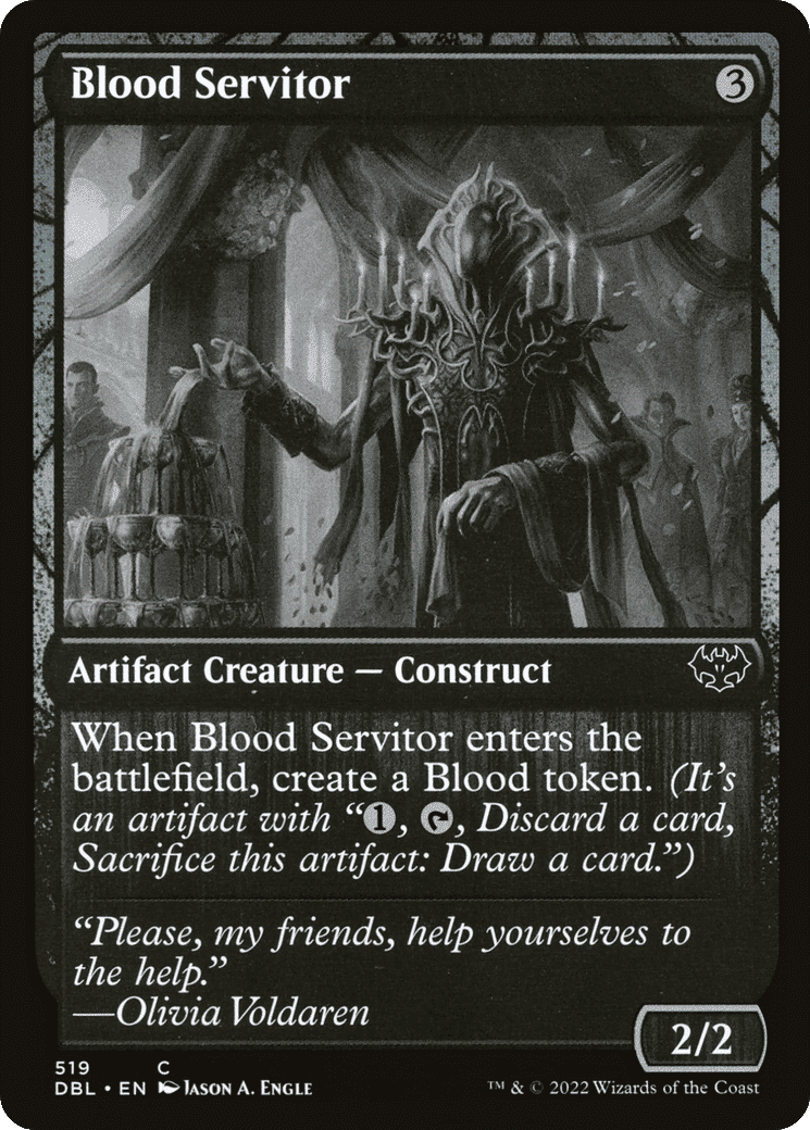 Blood Servitor — Innistrad: Double Feature — Magic: The Gathering