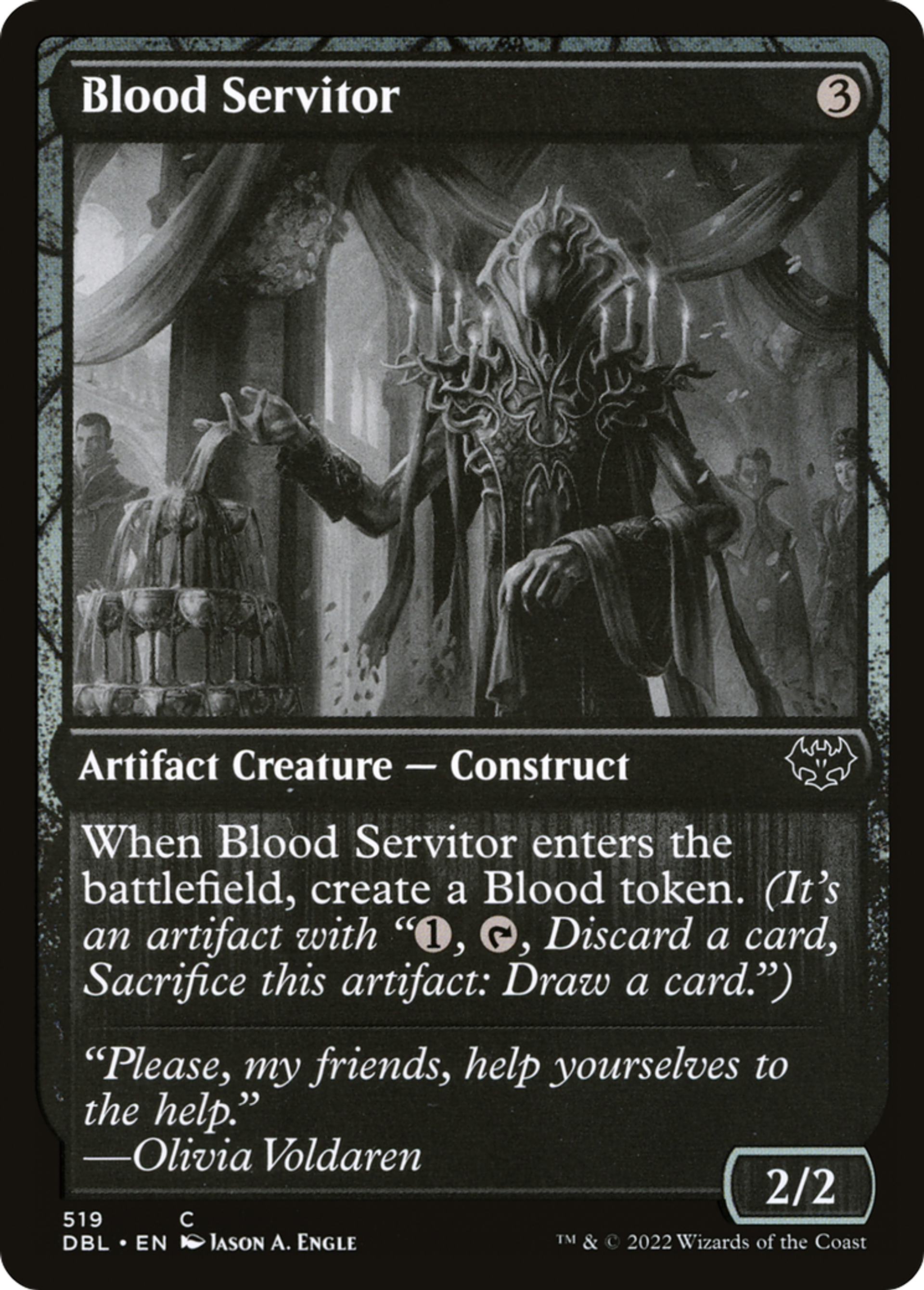 Blood Servitor — Innistrad: Double Feature — Magic: The Gathering