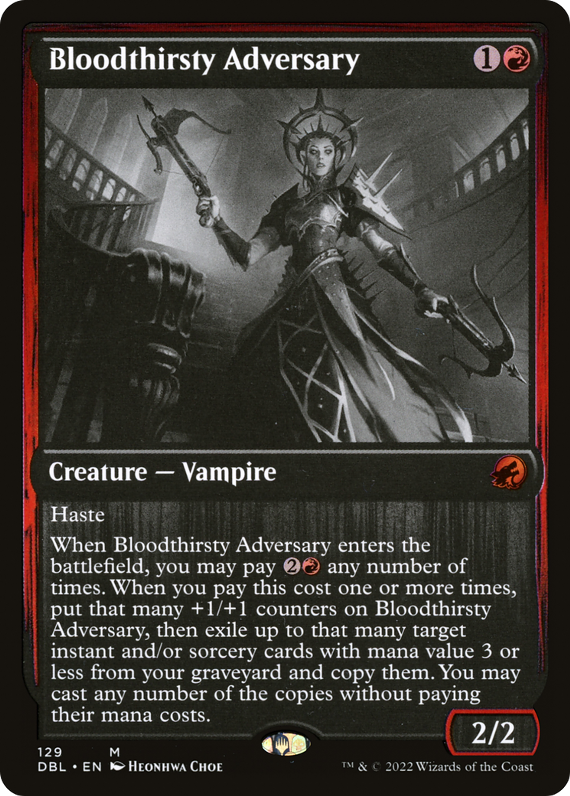 Bloodthirsty Adversary — Innistrad: Double Feature — Magic: The Gathering