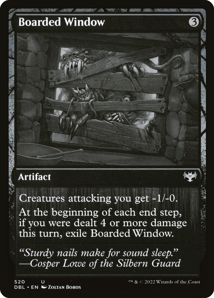 Boarded Window — Innistrad: Double Feature — Magic: The Gathering