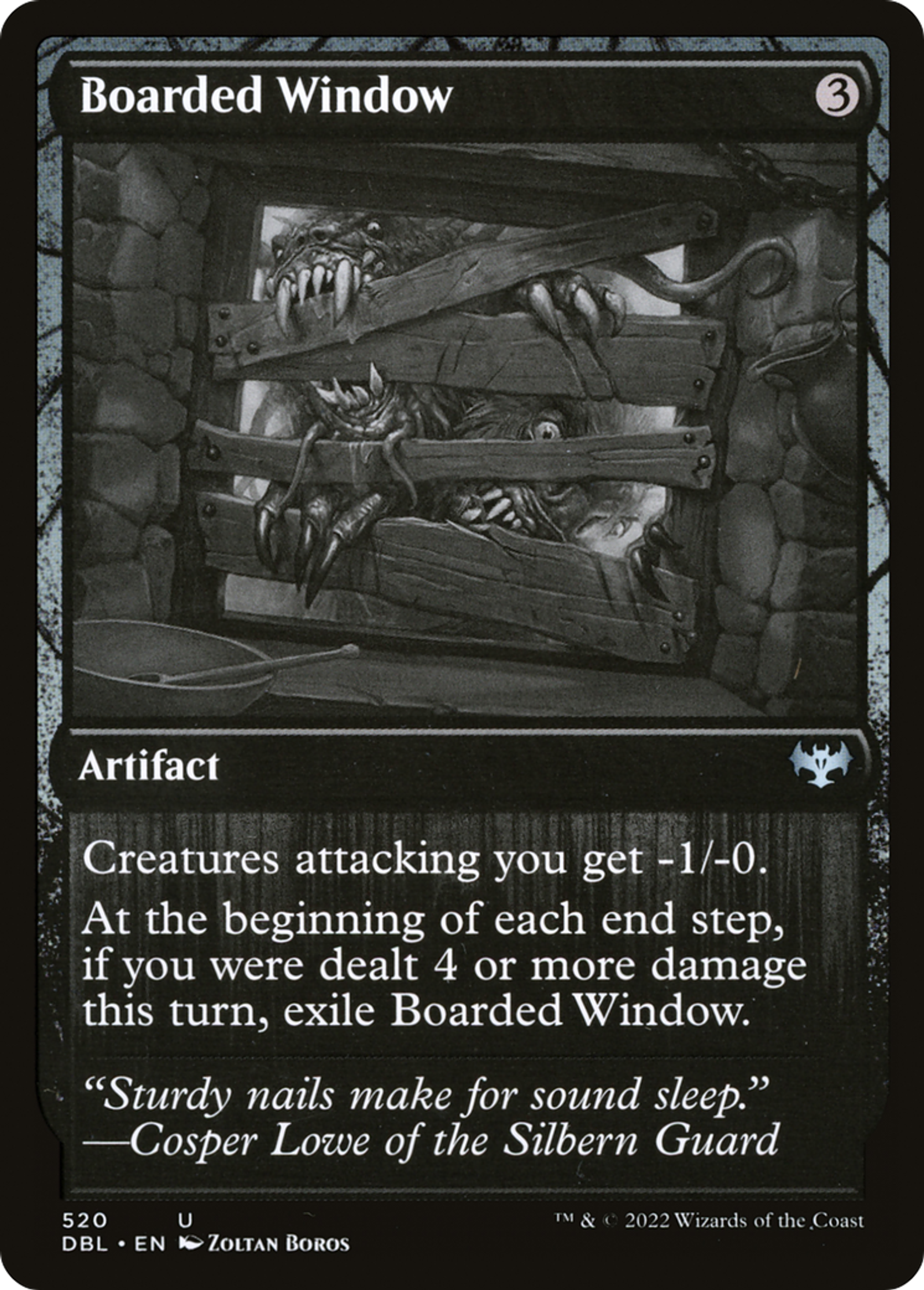 Boarded Window — Innistrad: Double Feature — Magic: The Gathering