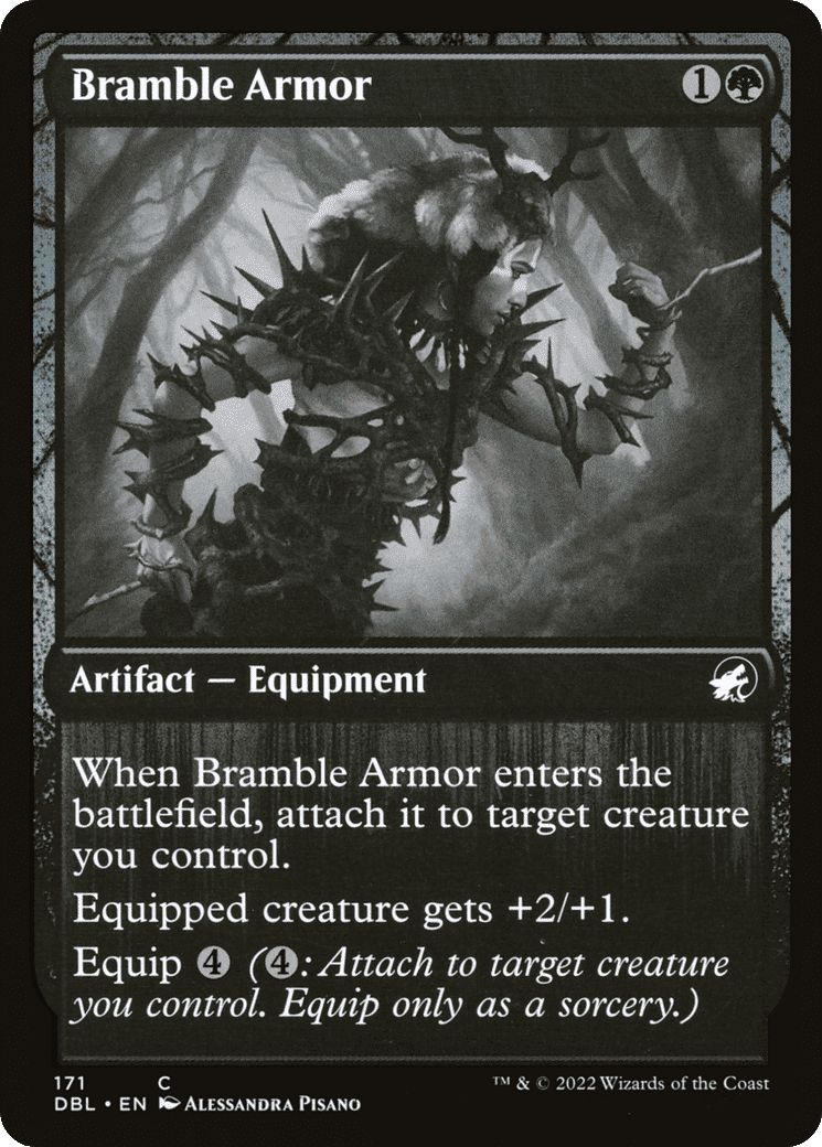 Bramble Armor — Innistrad: Double Feature — Magic: The Gathering