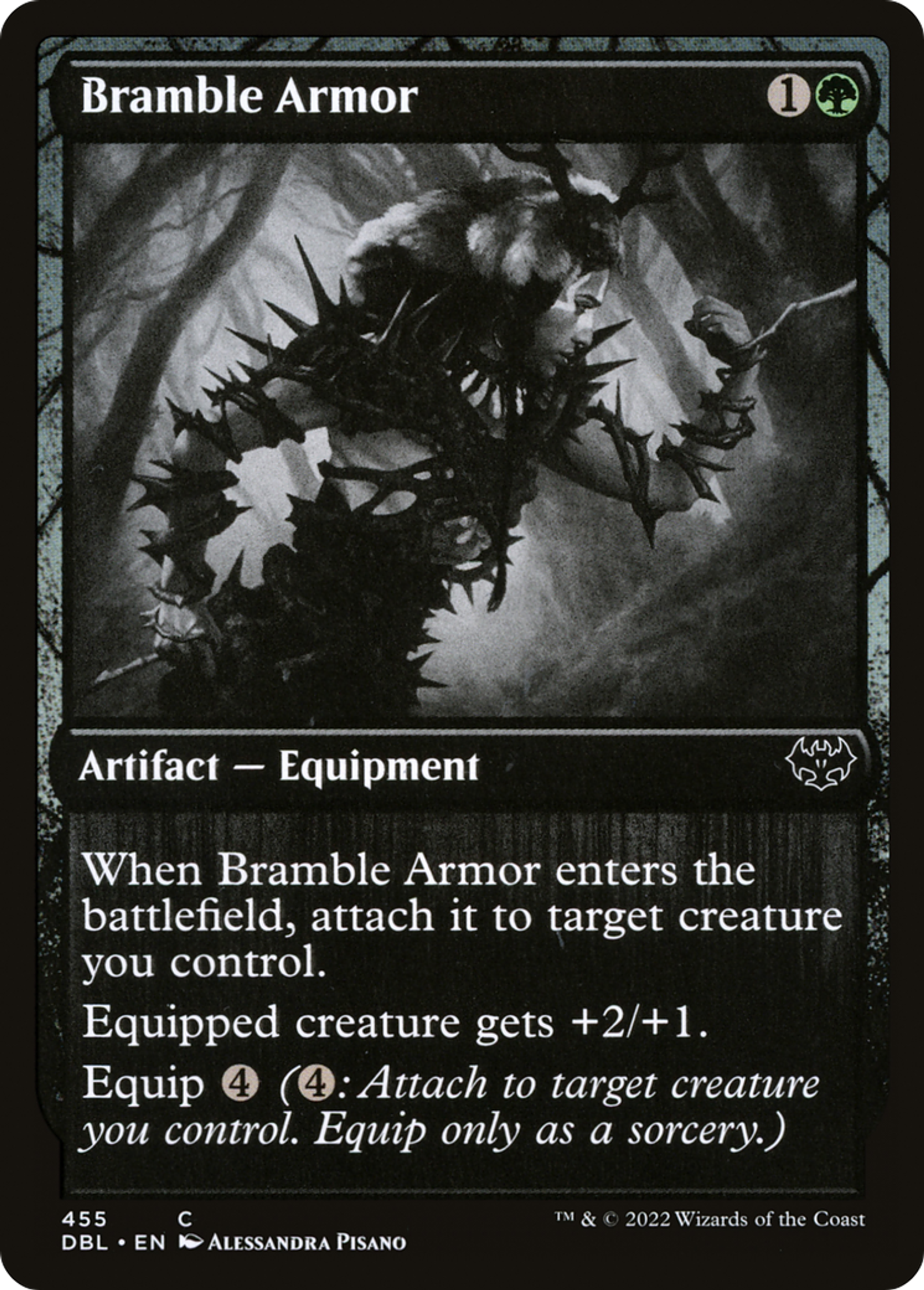 Bramble Armor — Innistrad: Double Feature — Magic: The Gathering