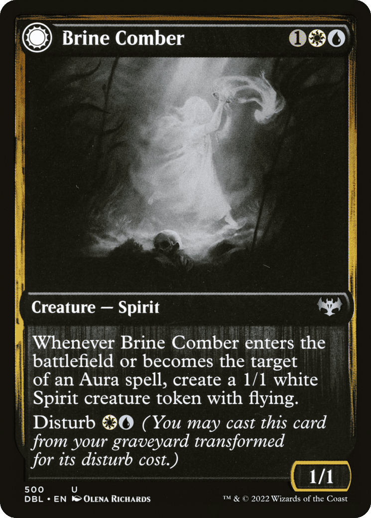 Brine Comber // Brinebound Gift — Innistrad: Double Feature — Magic: The Gathering