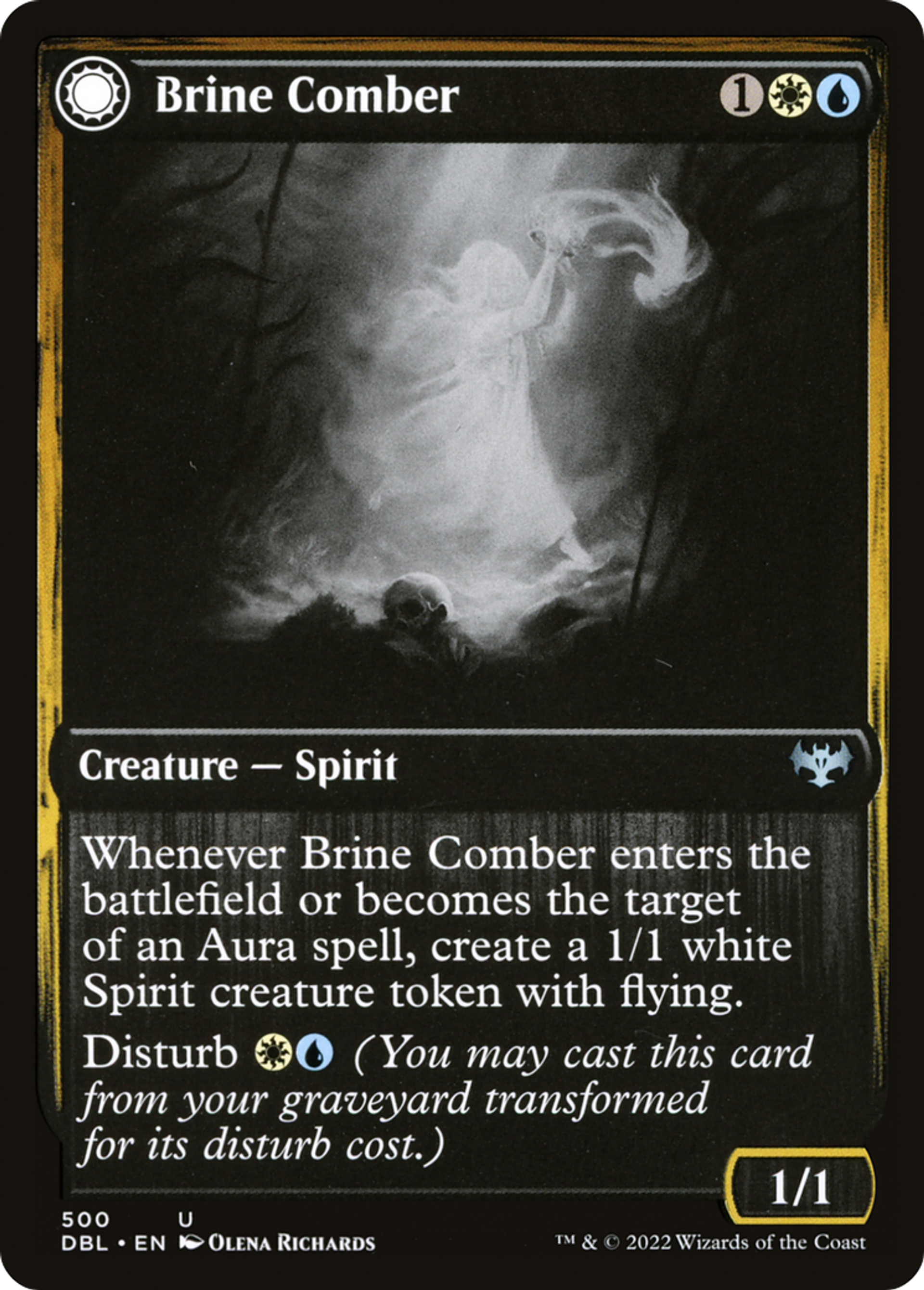 Brine Comber // Brinebound Gift — Innistrad: Double Feature — Magic: The Gathering