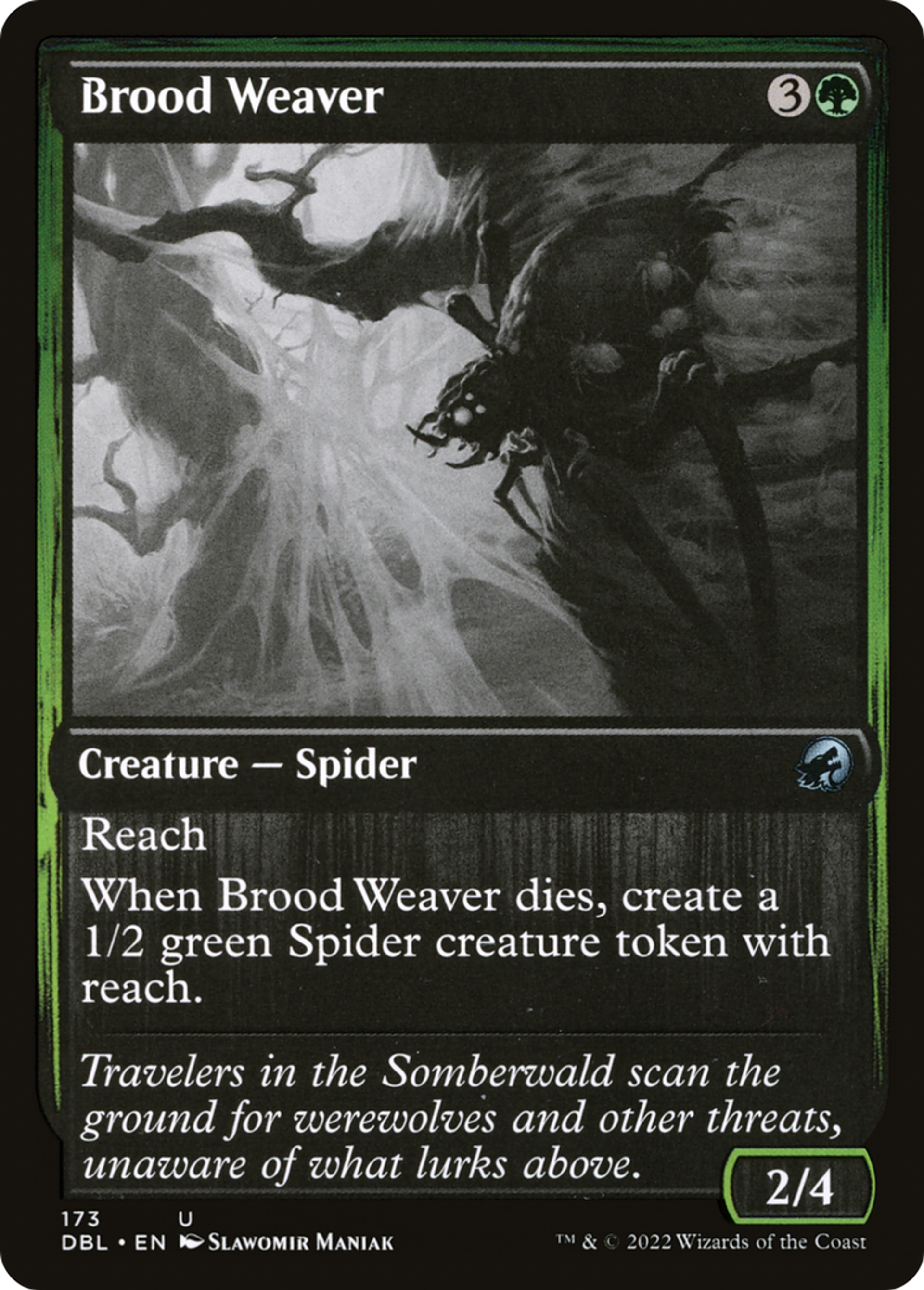 Brood Weaver — Innistrad: Double Feature — Magic: The Gathering
