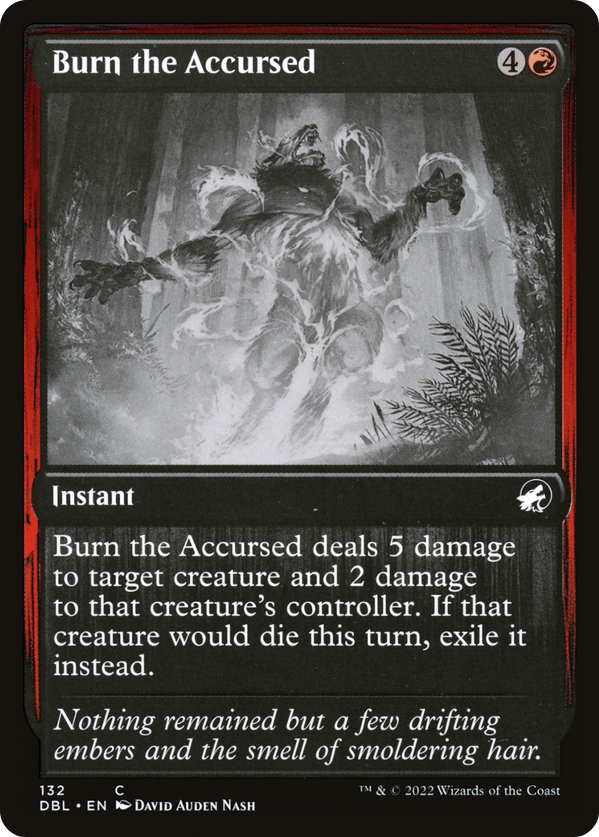 Burn the Accursed — Innistrad: Double Feature — Magic: The Gathering