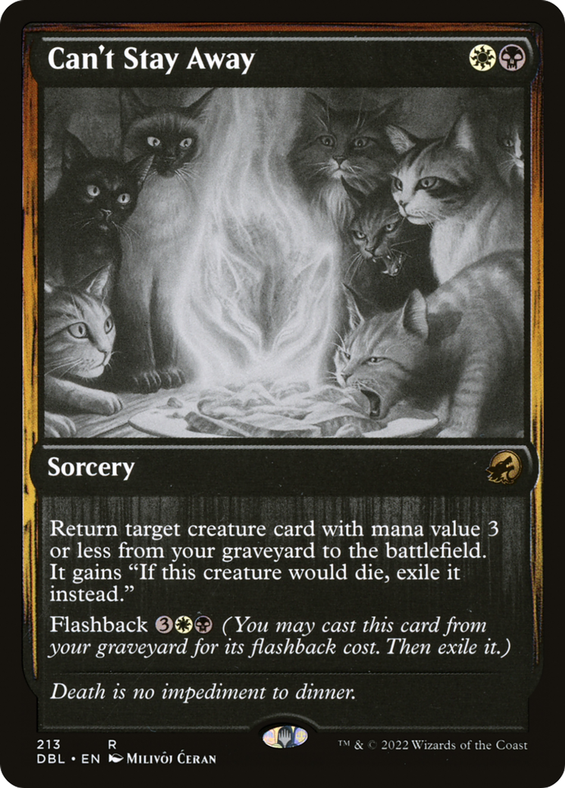 Can't Stay Away — Innistrad: Double Feature — Magic: The Gathering