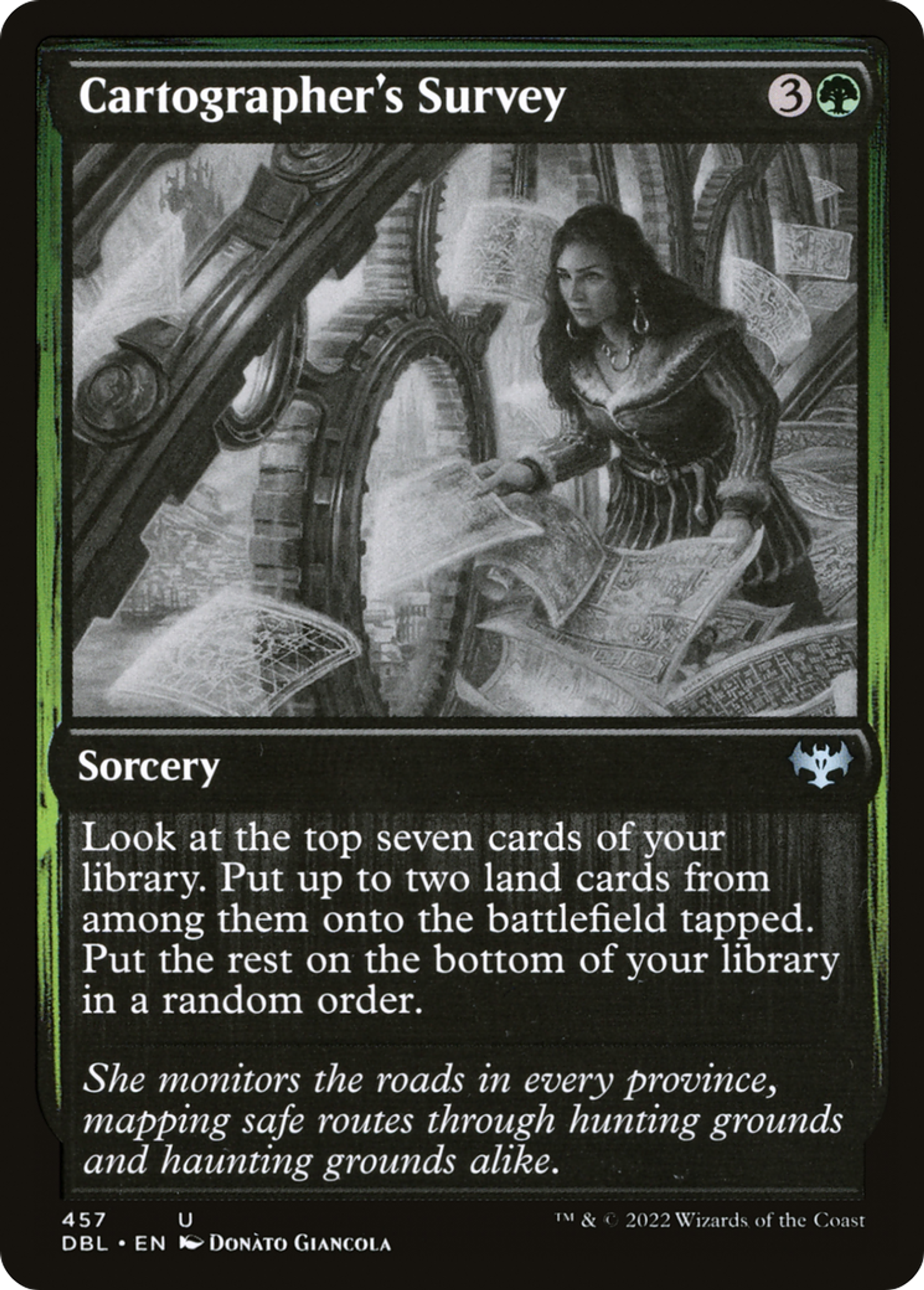 Cartographer's Survey — Innistrad: Double Feature — Magic: The Gathering