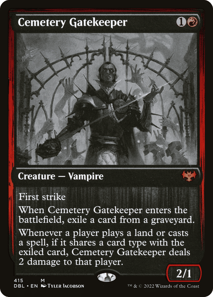 Cemetery Gatekeeper — Innistrad: Double Feature — Magic: The Gathering