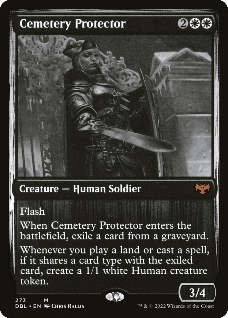 Cemetery Protector — Innistrad: Double Feature — Magic: The Gathering