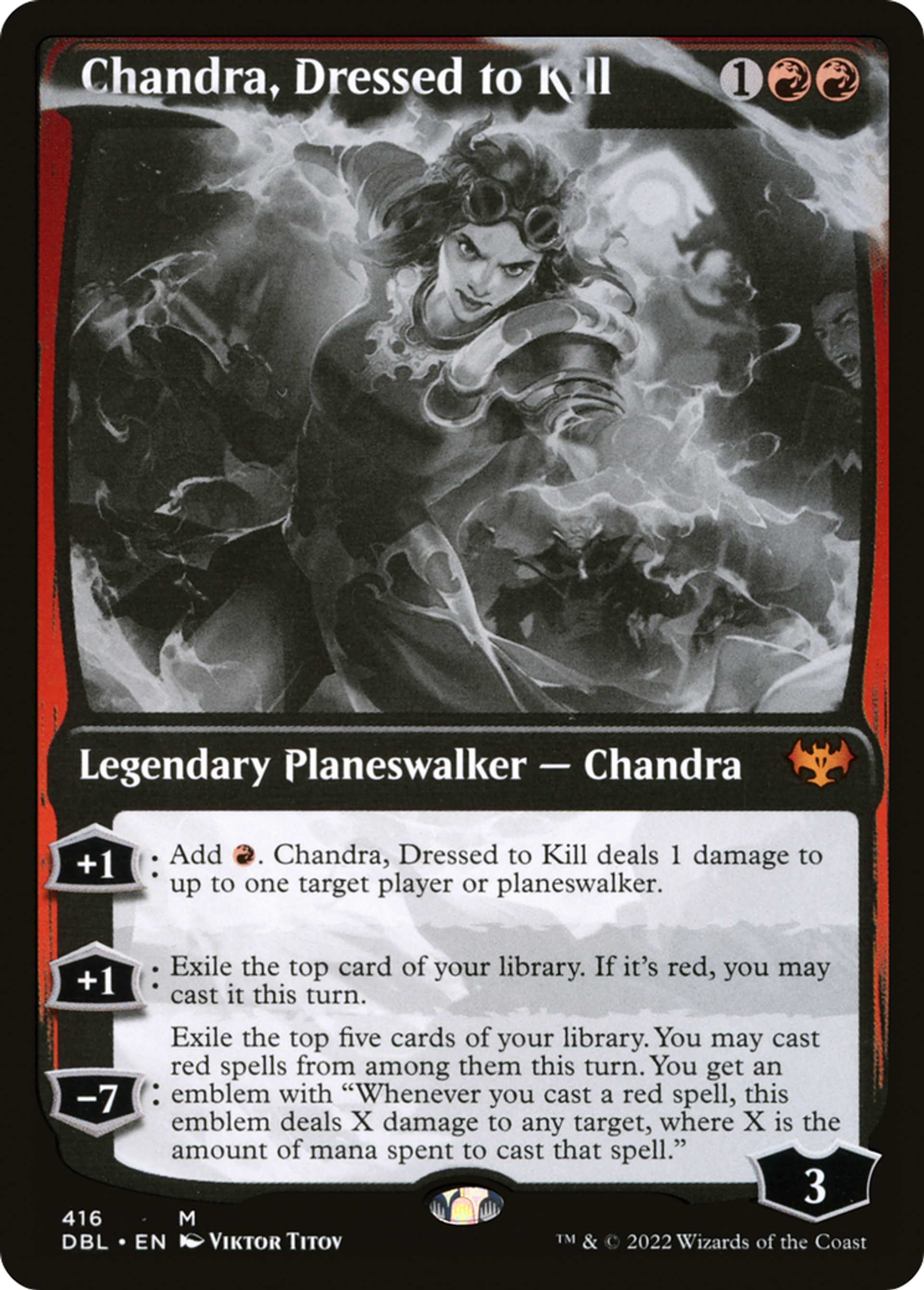 Chandra, Dressed to Kill — Innistrad: Double Feature — Magic: The Gathering