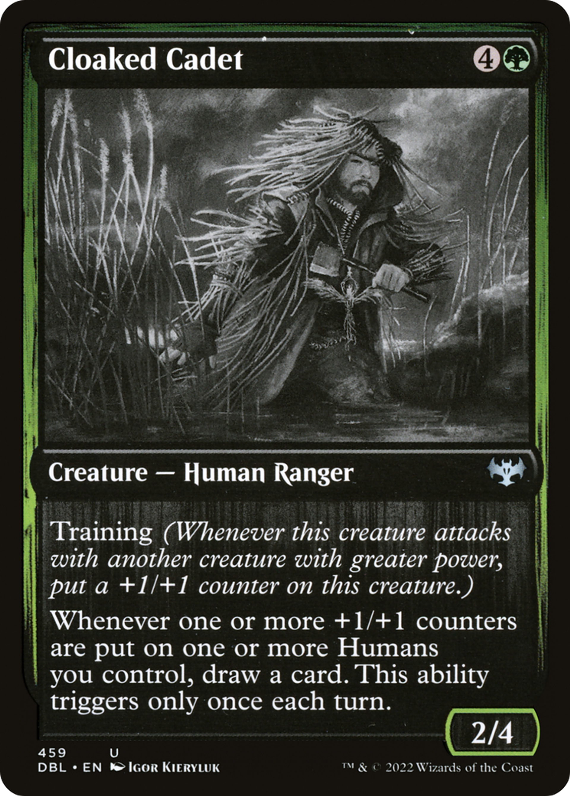 Cloaked Cadet — Innistrad: Double Feature — Magic: The Gathering