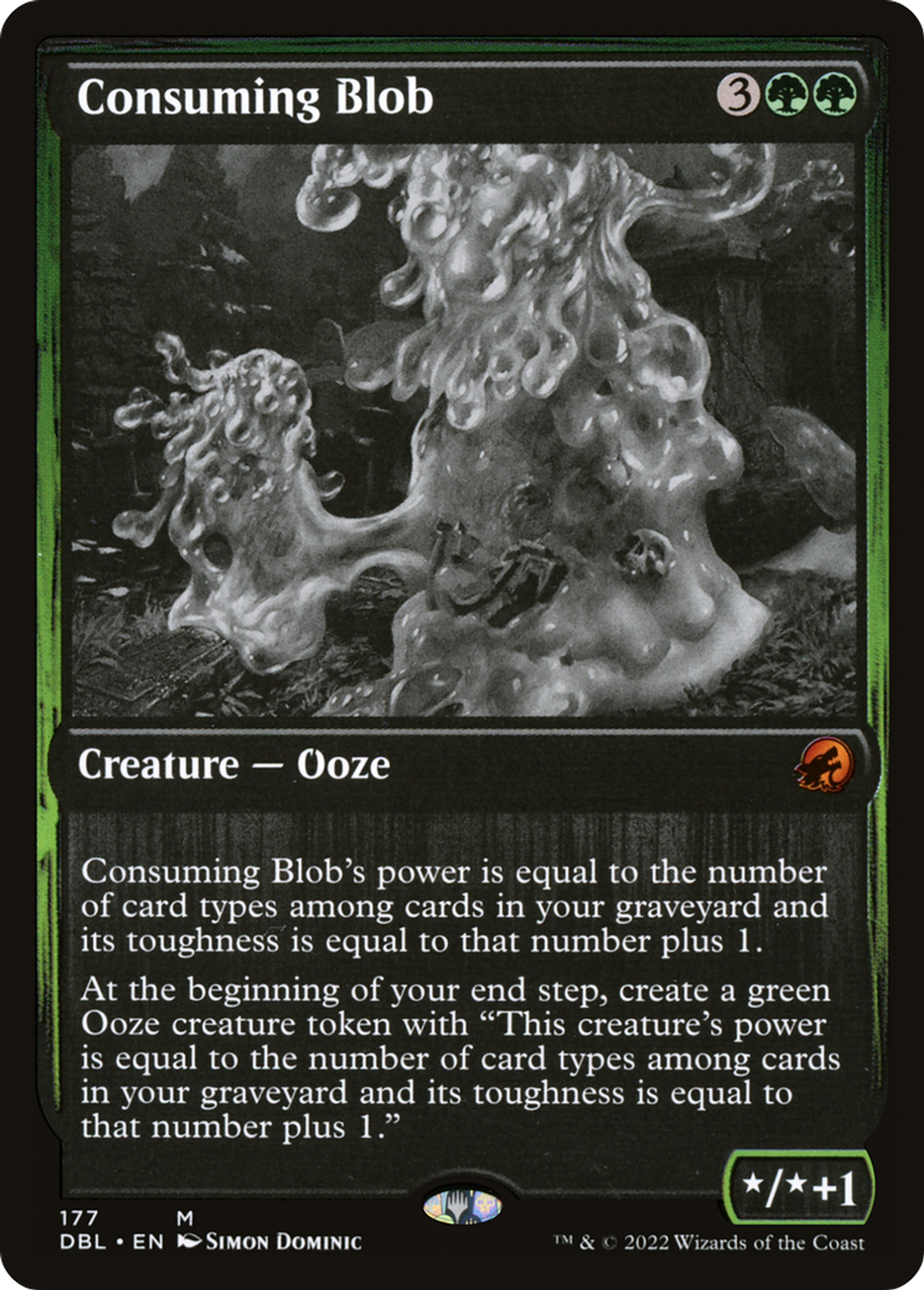 Consuming Blob — Innistrad: Double Feature — Magic: The Gathering