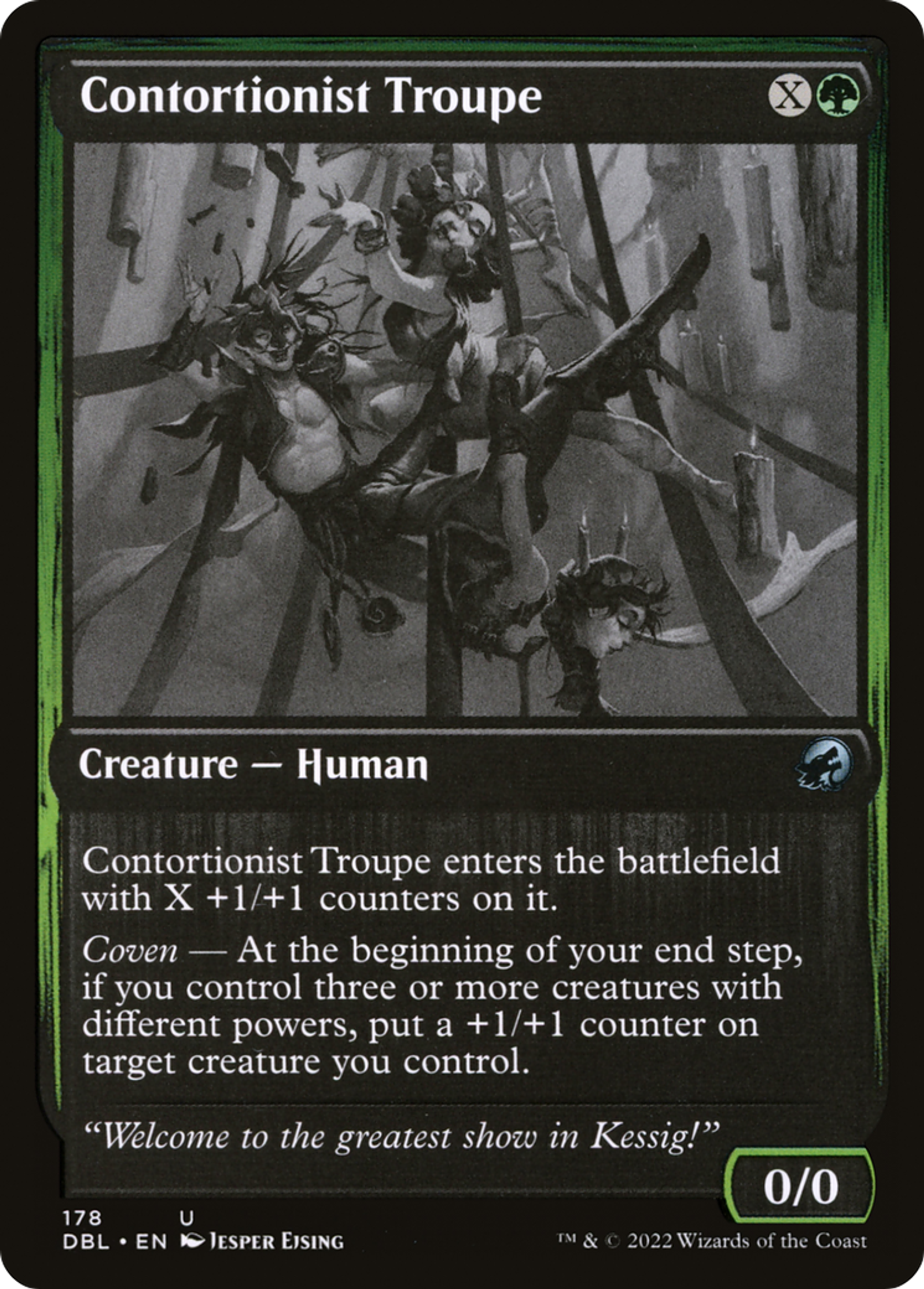 Contortionist Troupe — Innistrad: Double Feature — Magic: The Gathering