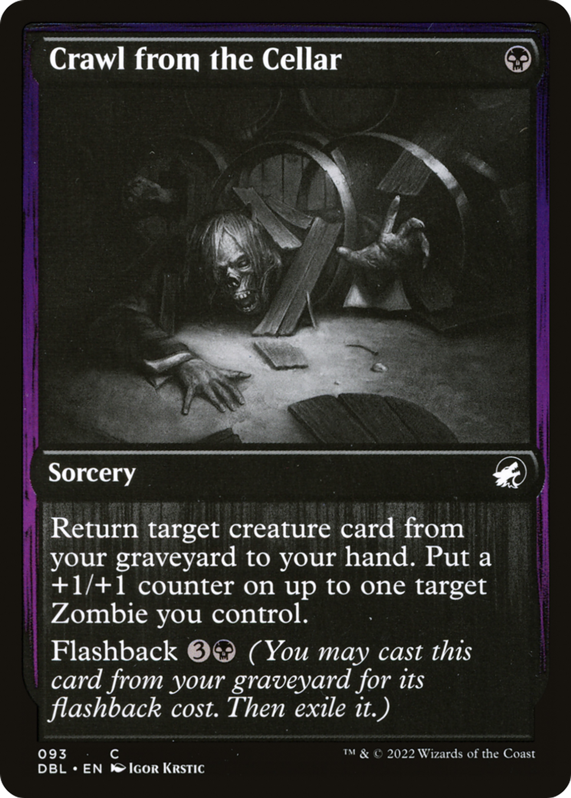 Crawl from the Cellar — Innistrad: Double Feature — Magic: The Gathering