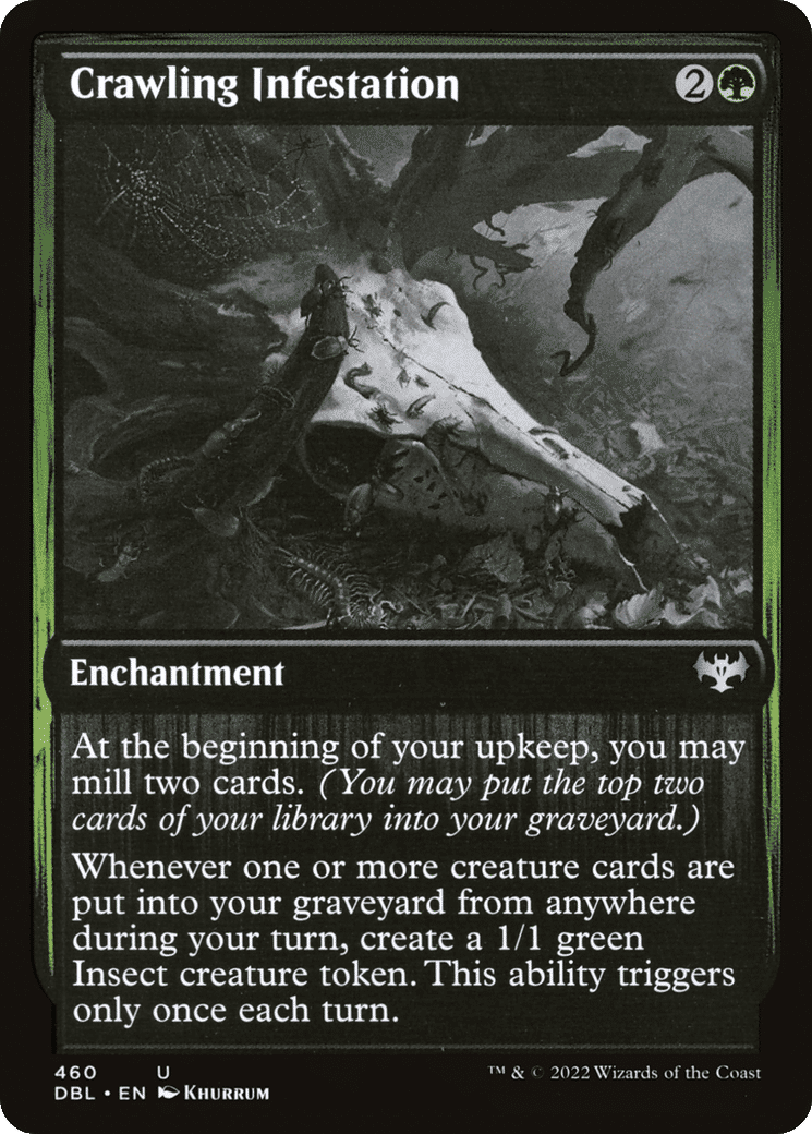 Crawling Infestation — Innistrad: Double Feature — Magic: The Gathering
