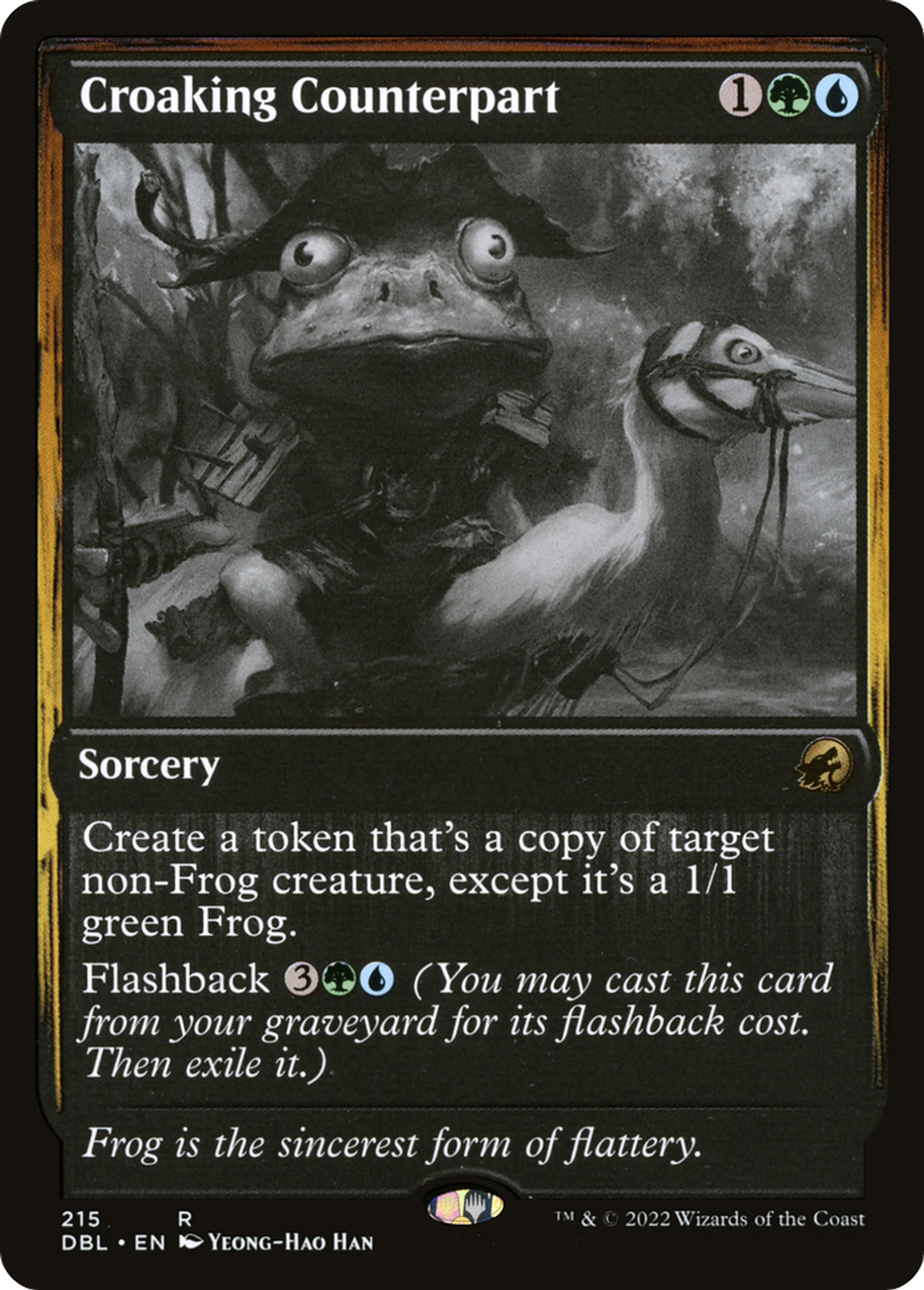 Croaking Counterpart — Innistrad: Double Feature — Magic: The Gathering