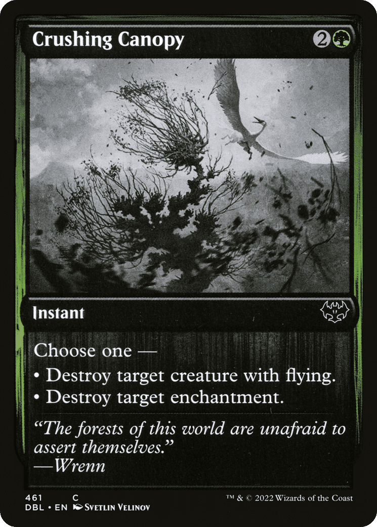 Crushing Canopy — Innistrad: Double Feature — Magic: The Gathering
