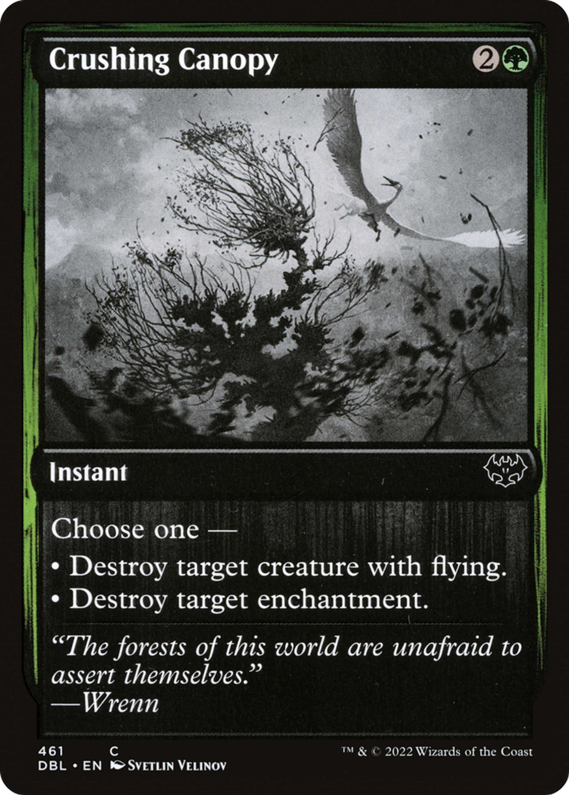 Crushing Canopy — Innistrad: Double Feature — Magic: The Gathering