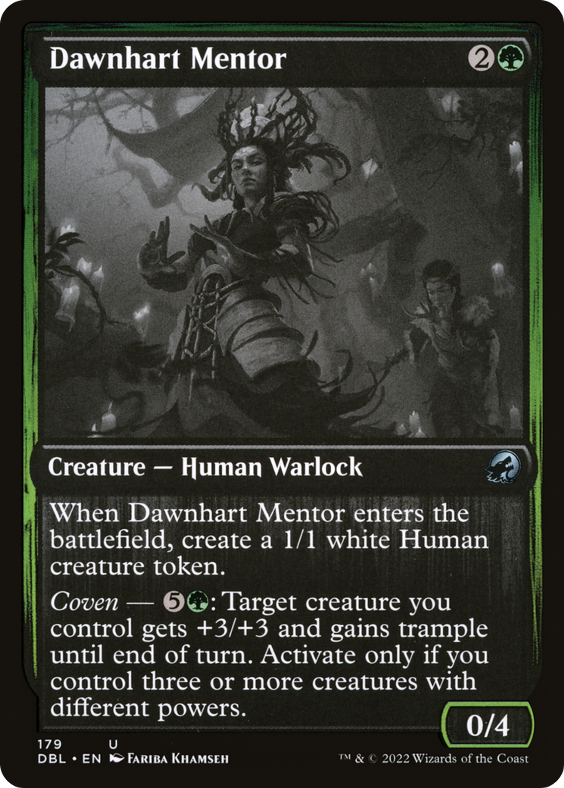 Dawnhart Mentor — Innistrad: Double Feature — Magic: The Gathering