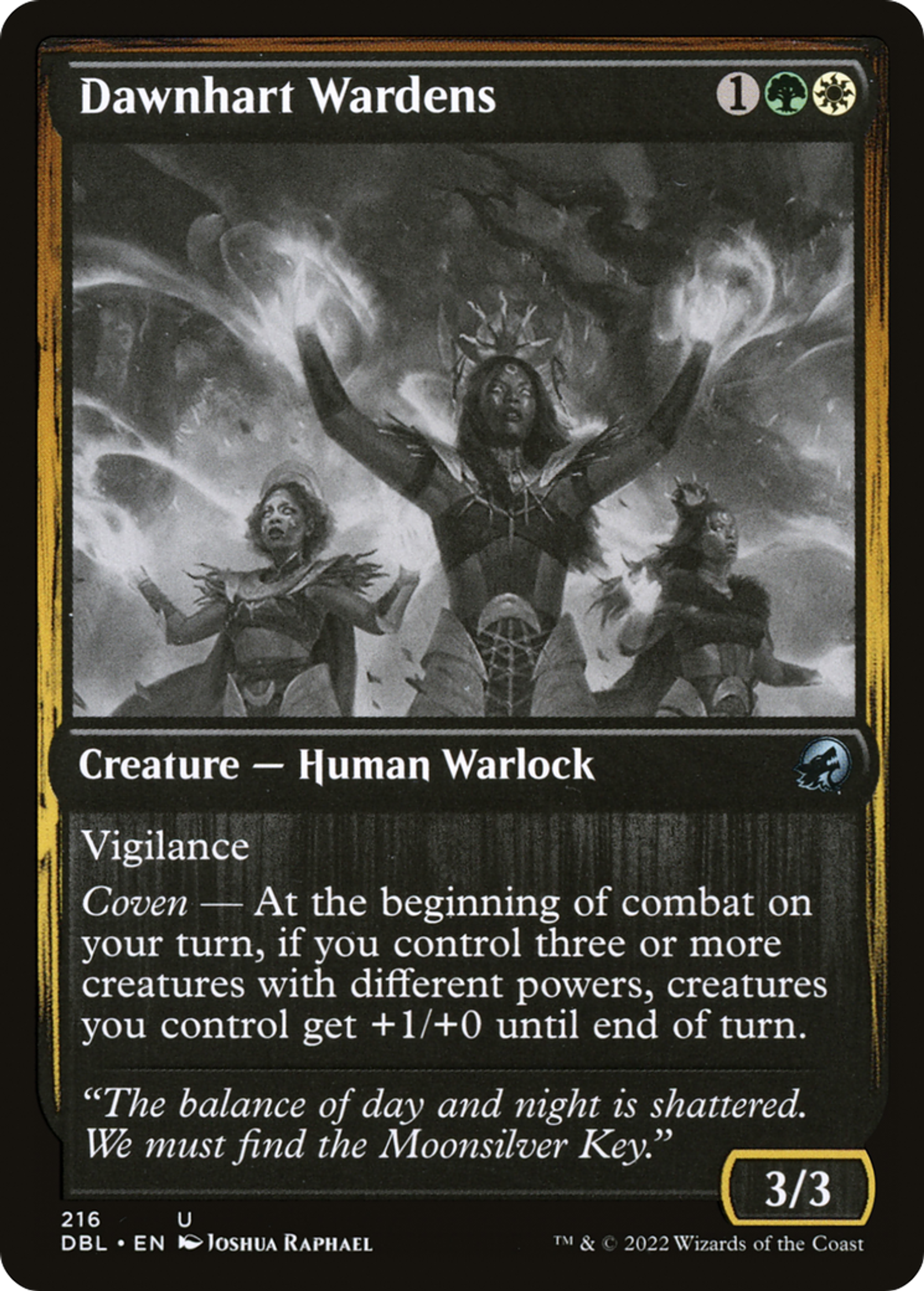 Dawnhart Wardens — Innistrad: Double Feature — Magic: The Gathering