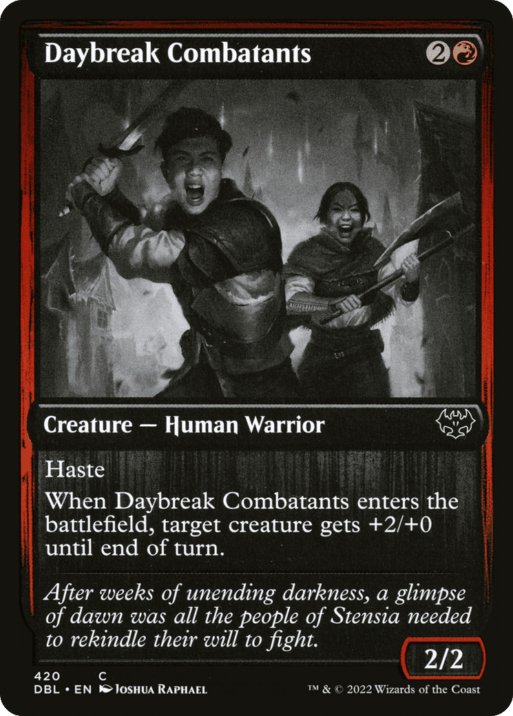 Daybreak Combatants — Innistrad: Double Feature — Magic: The Gathering