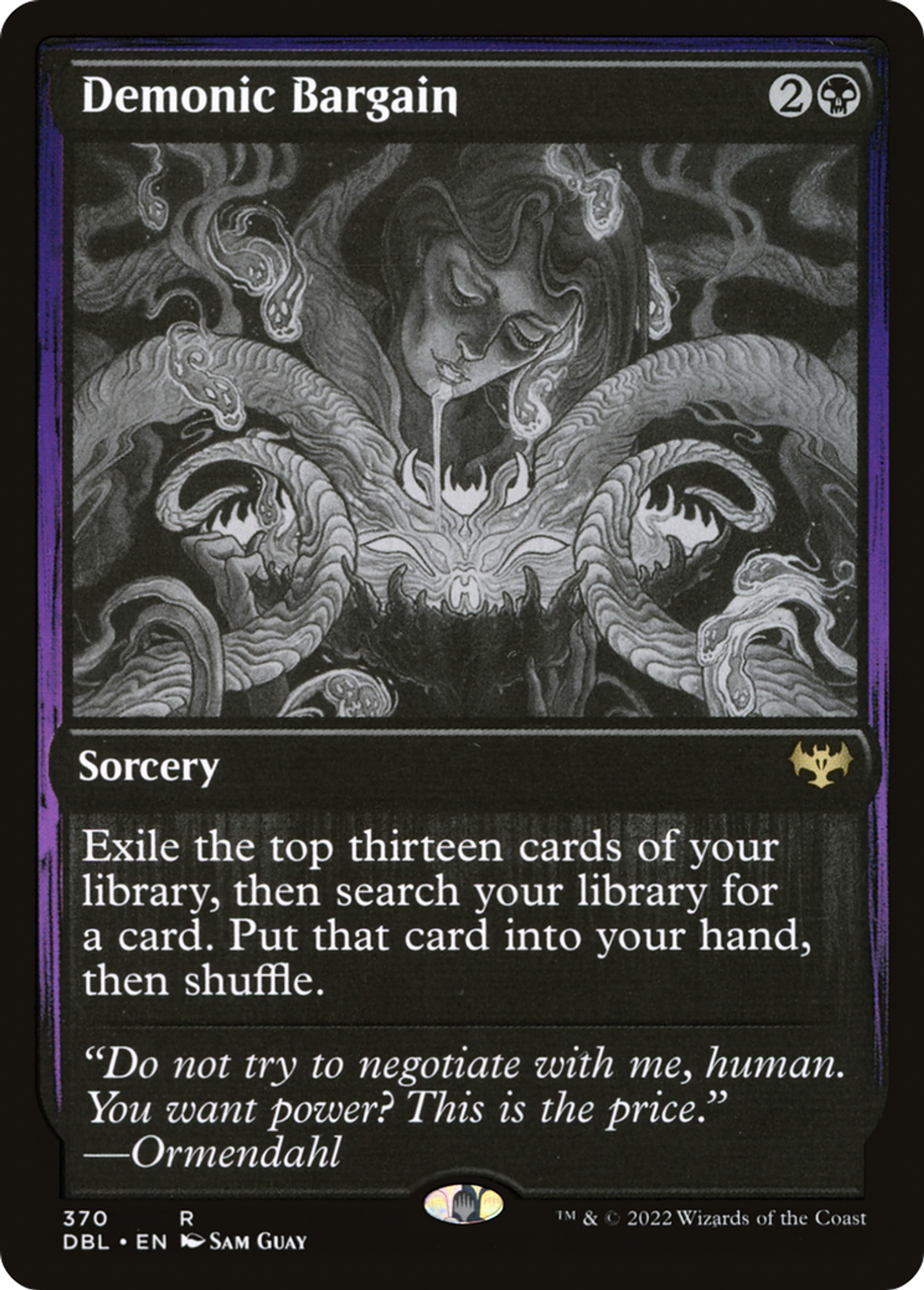 Demonic Bargain — Innistrad: Double Feature — Magic: The Gathering