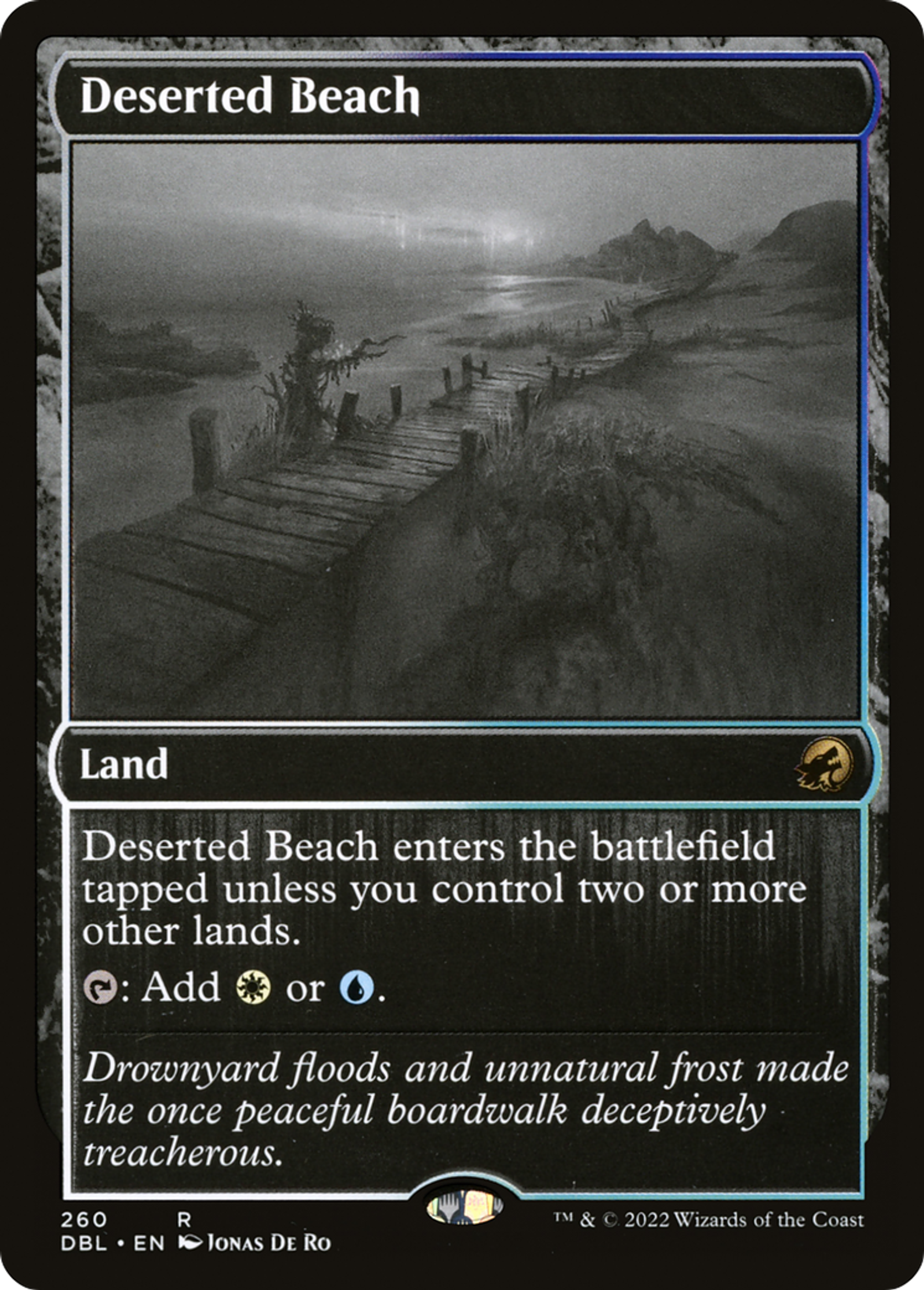 Deserted Beach — Innistrad: Double Feature — Magic: The Gathering