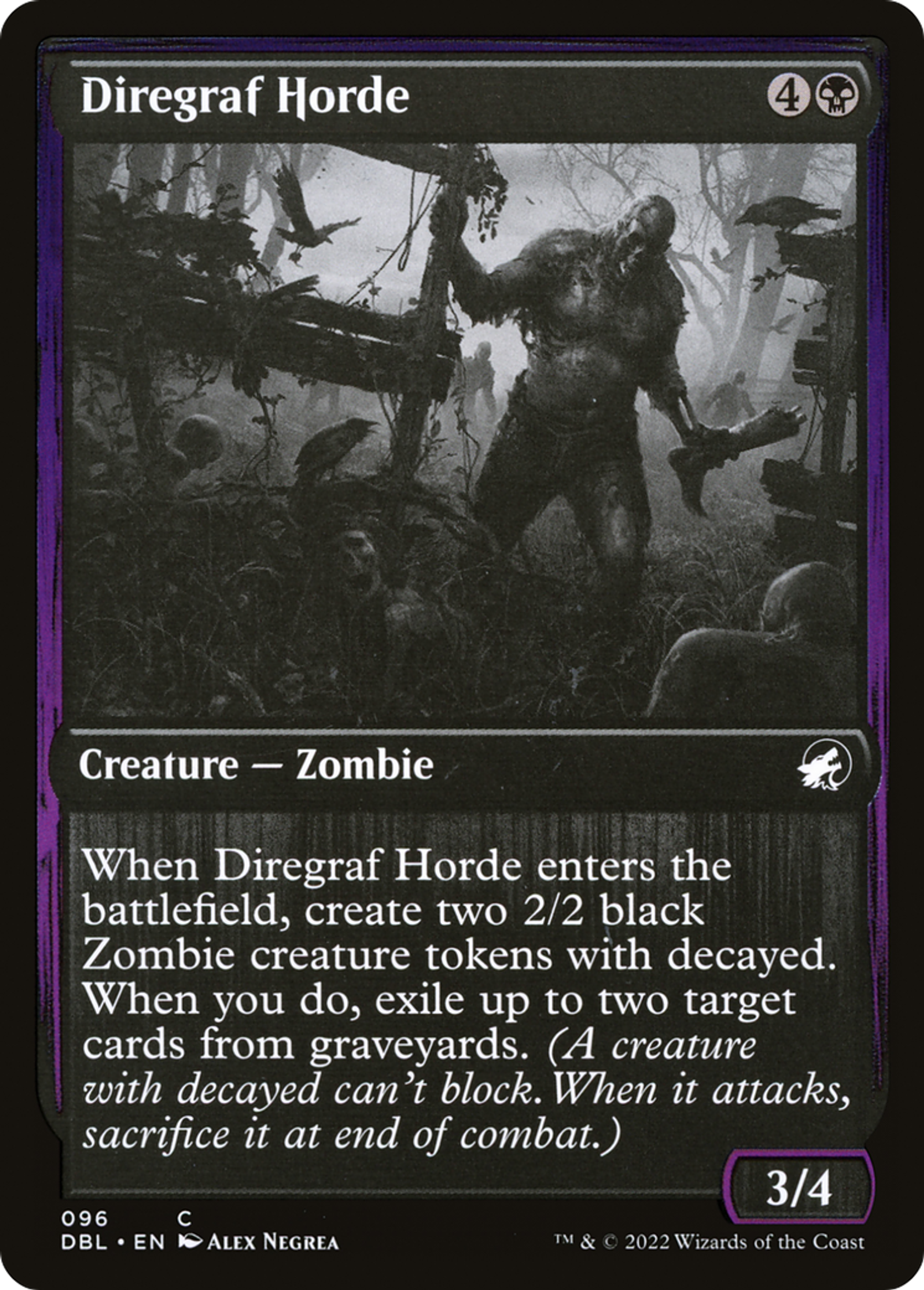Diregraf Horde — Innistrad: Double Feature — Magic: The Gathering