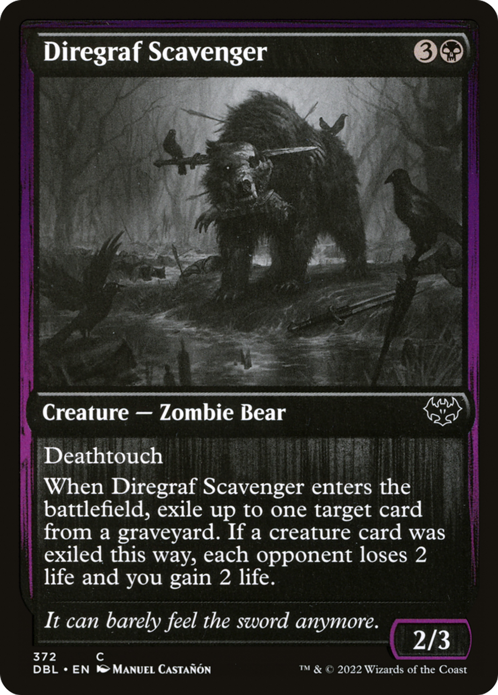 Diregraf Scavenger — Innistrad: Double Feature — Magic: The Gathering