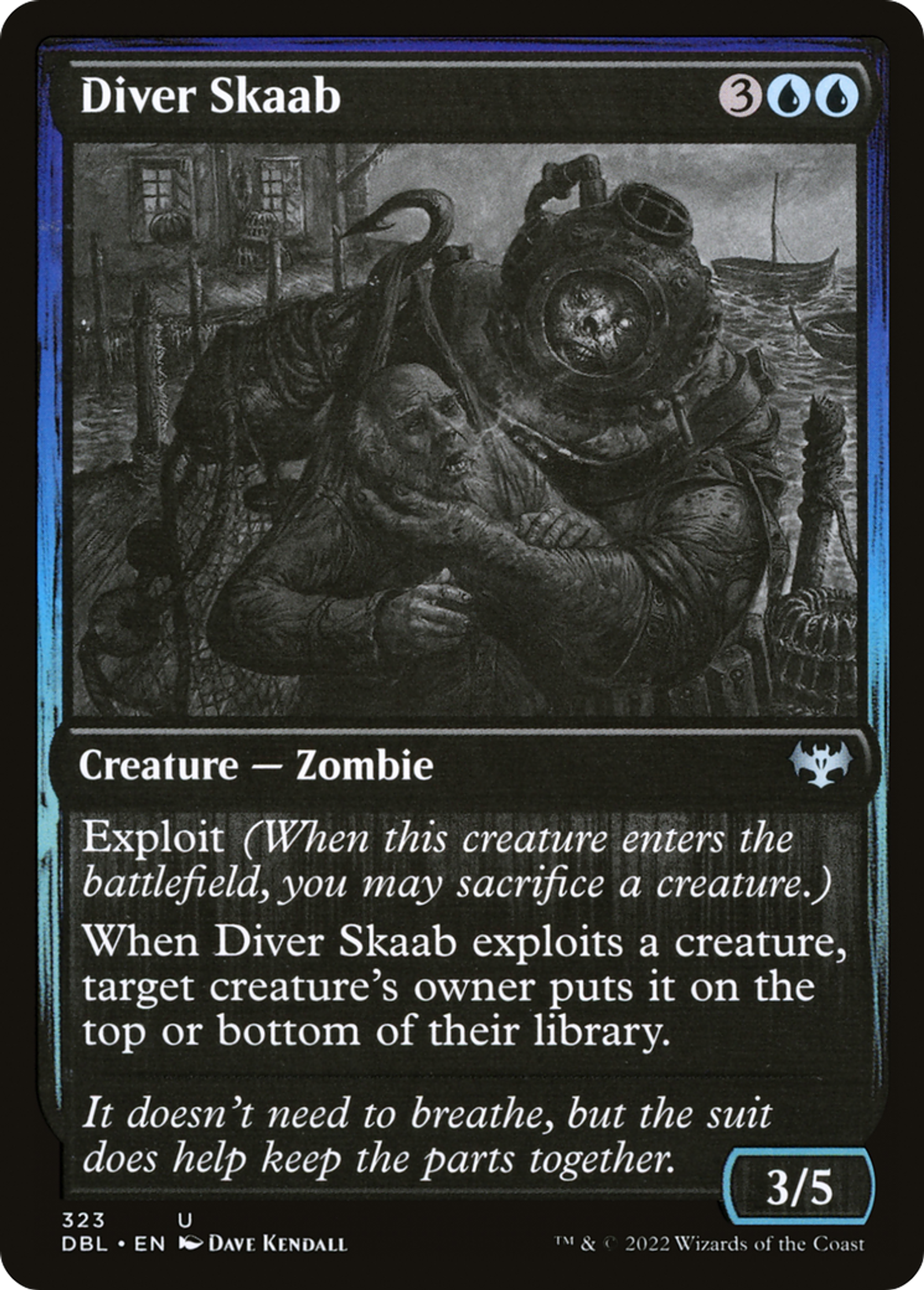 Diver Skaab — Innistrad: Double Feature — Magic: The Gathering