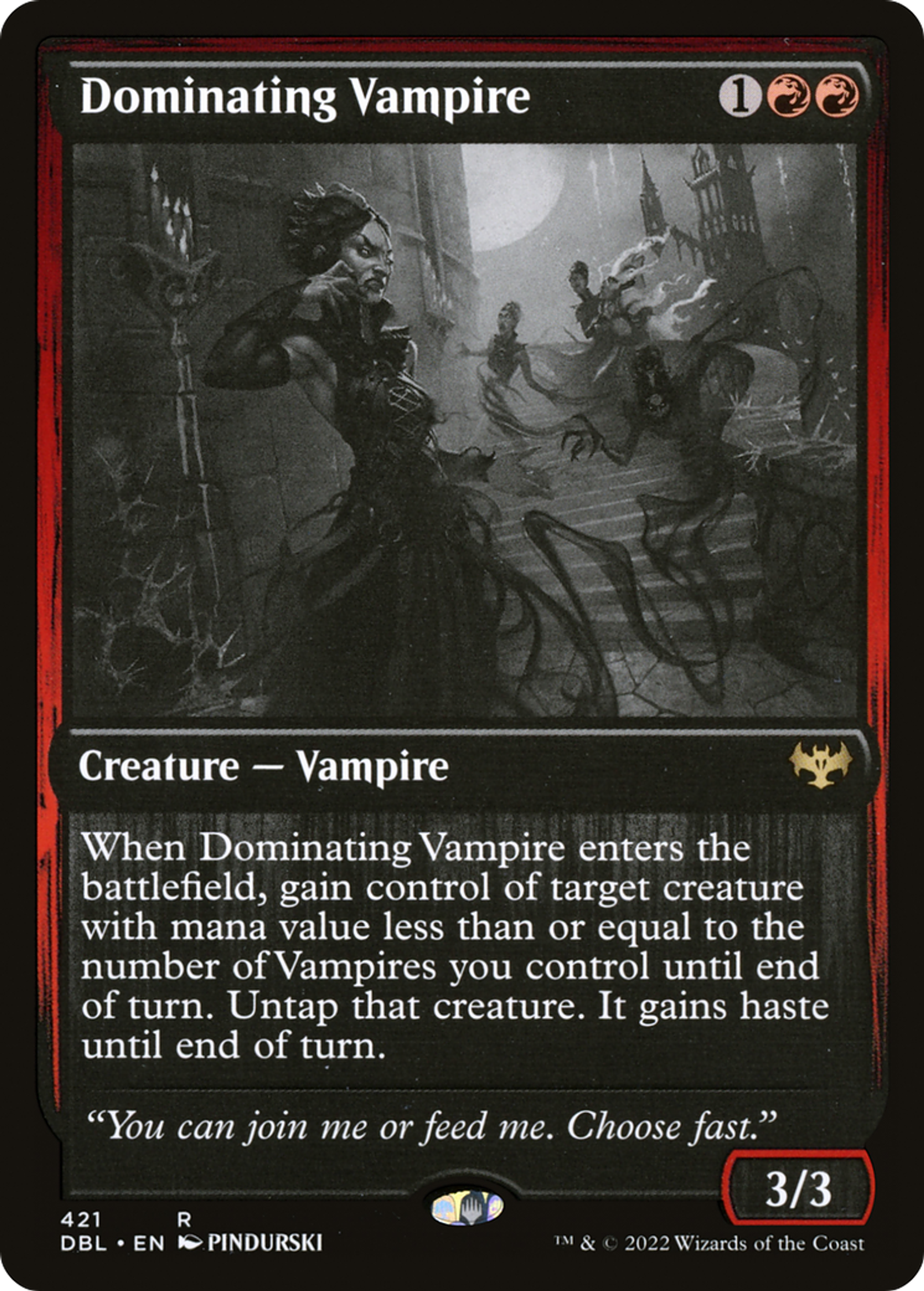 Dominating Vampire — Innistrad: Double Feature — Magic: The Gathering