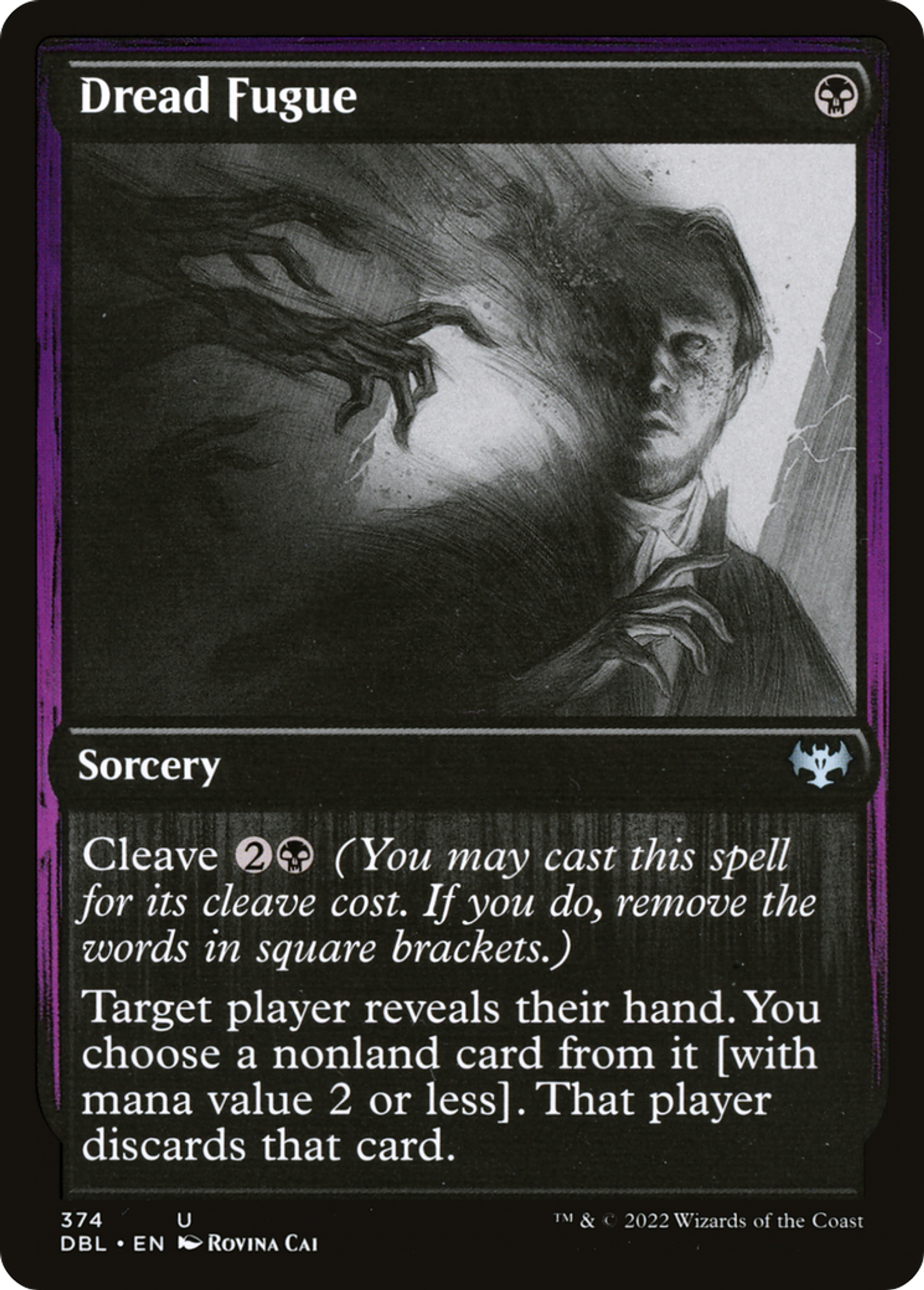 Dread Fugue — Innistrad: Double Feature — Magic: The Gathering