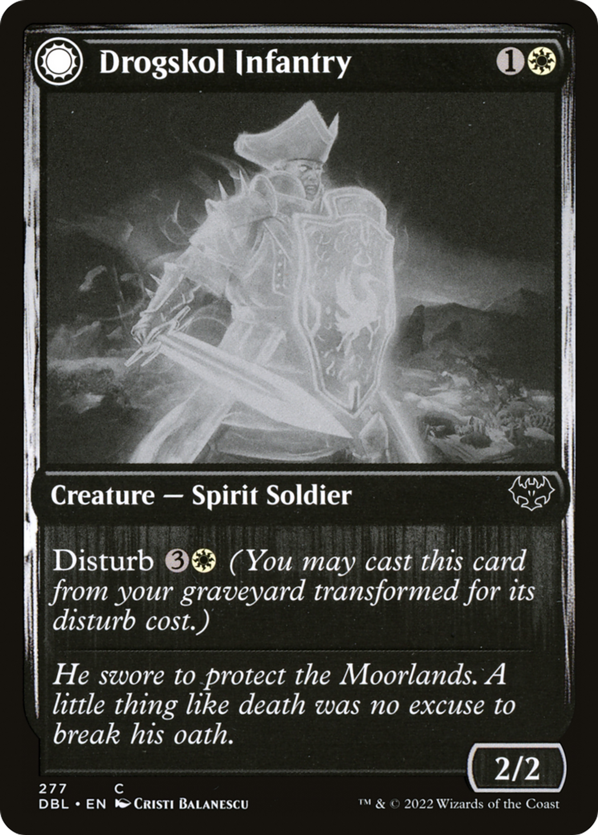 Drogskol Infantry // Drogskol Armaments — Innistrad: Double Feature — Magic: The Gathering