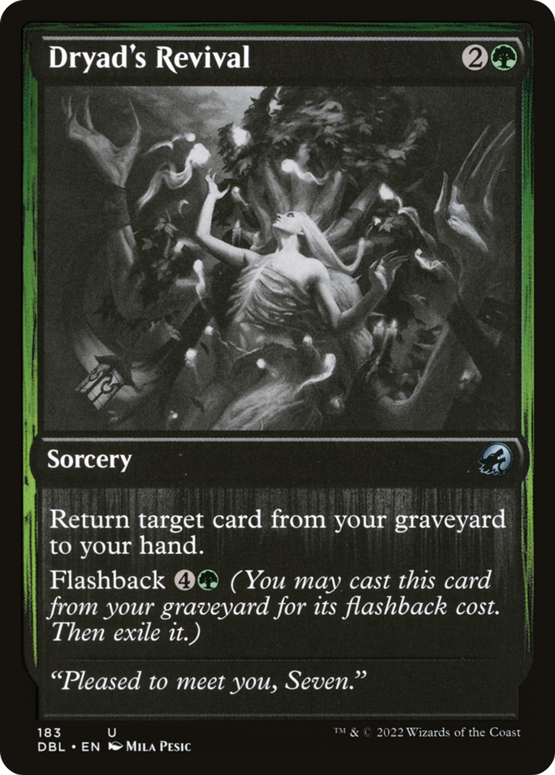 Dryad's Revival — Innistrad: Double Feature — Magic: The Gathering