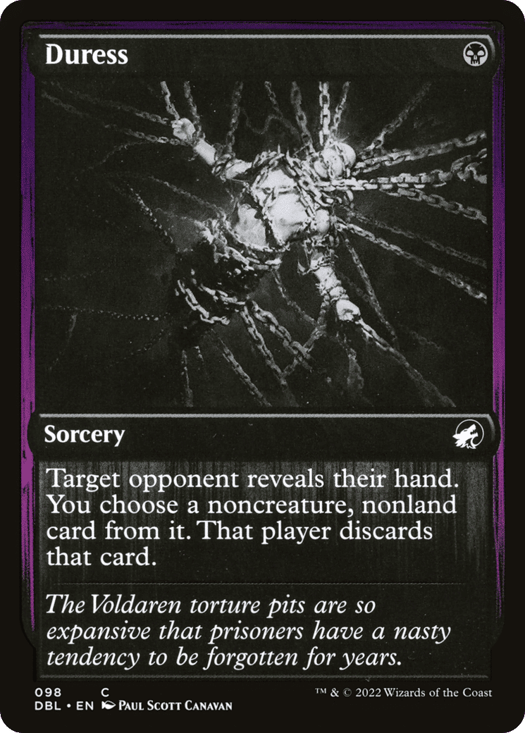 Duress — Innistrad: Double Feature — Magic: The Gathering
