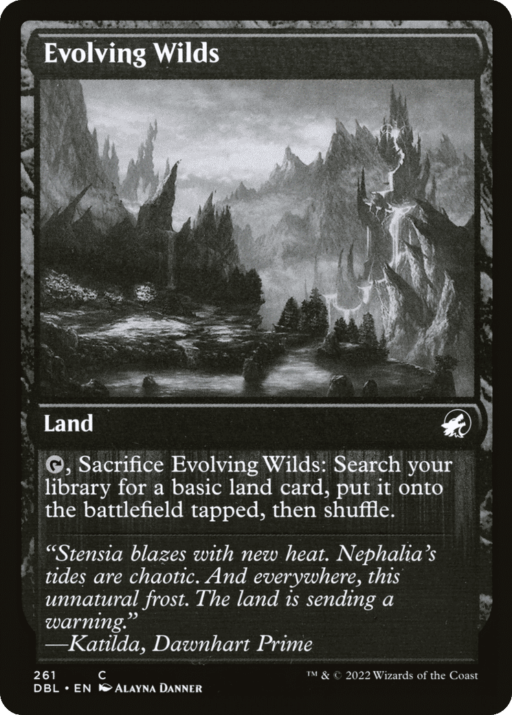 Evolving Wilds — Innistrad: Double Feature — Magic: The Gathering