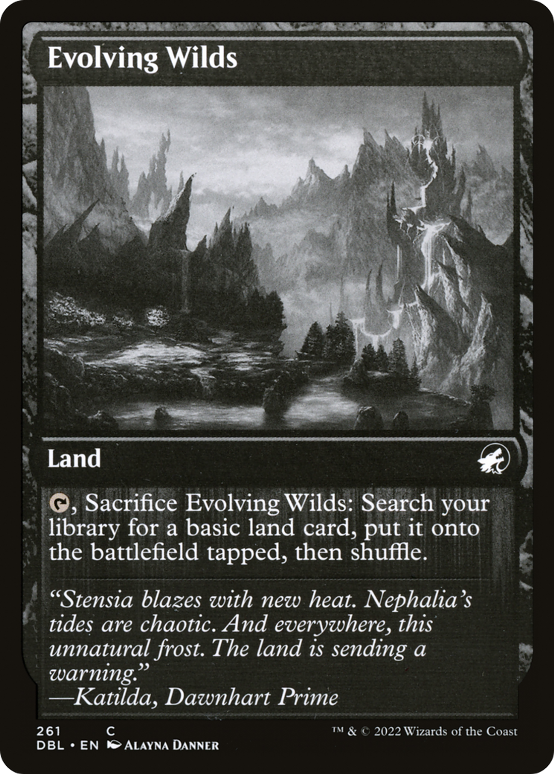 Evolving Wilds — Innistrad: Double Feature — Magic: The Gathering
