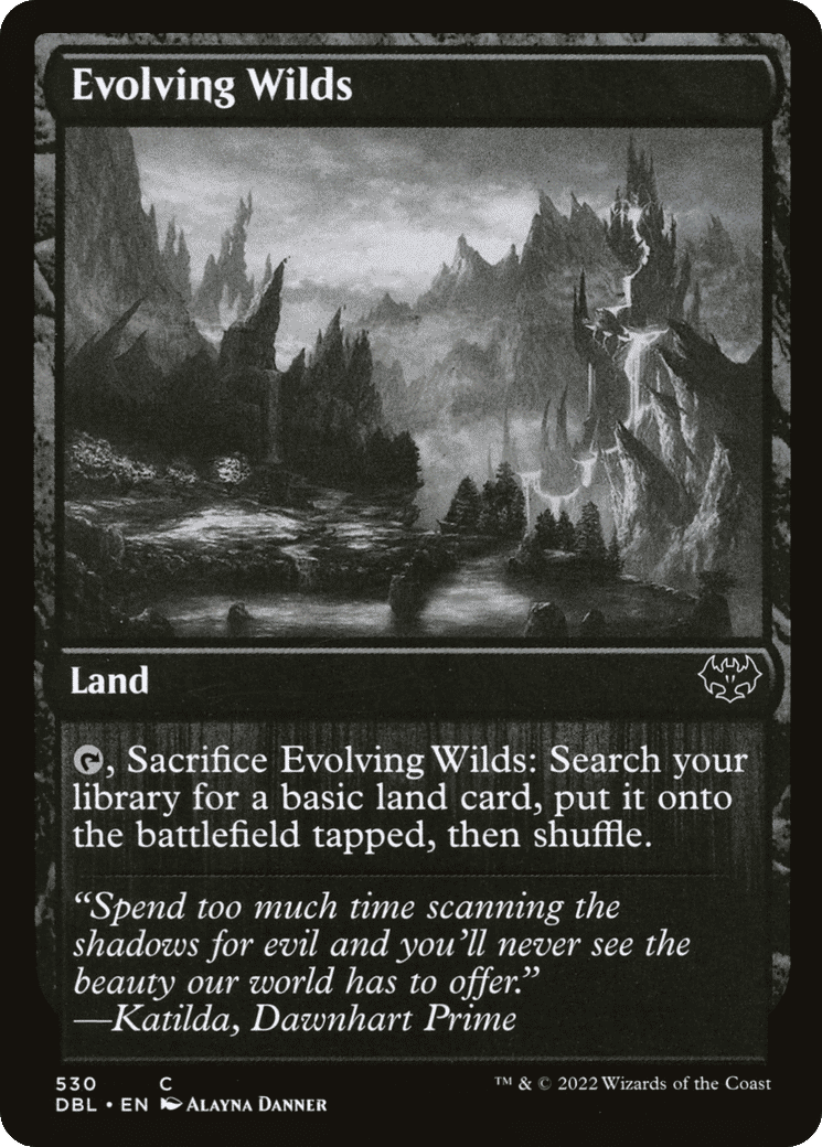 Evolving Wilds — Innistrad: Double Feature — Magic: The Gathering