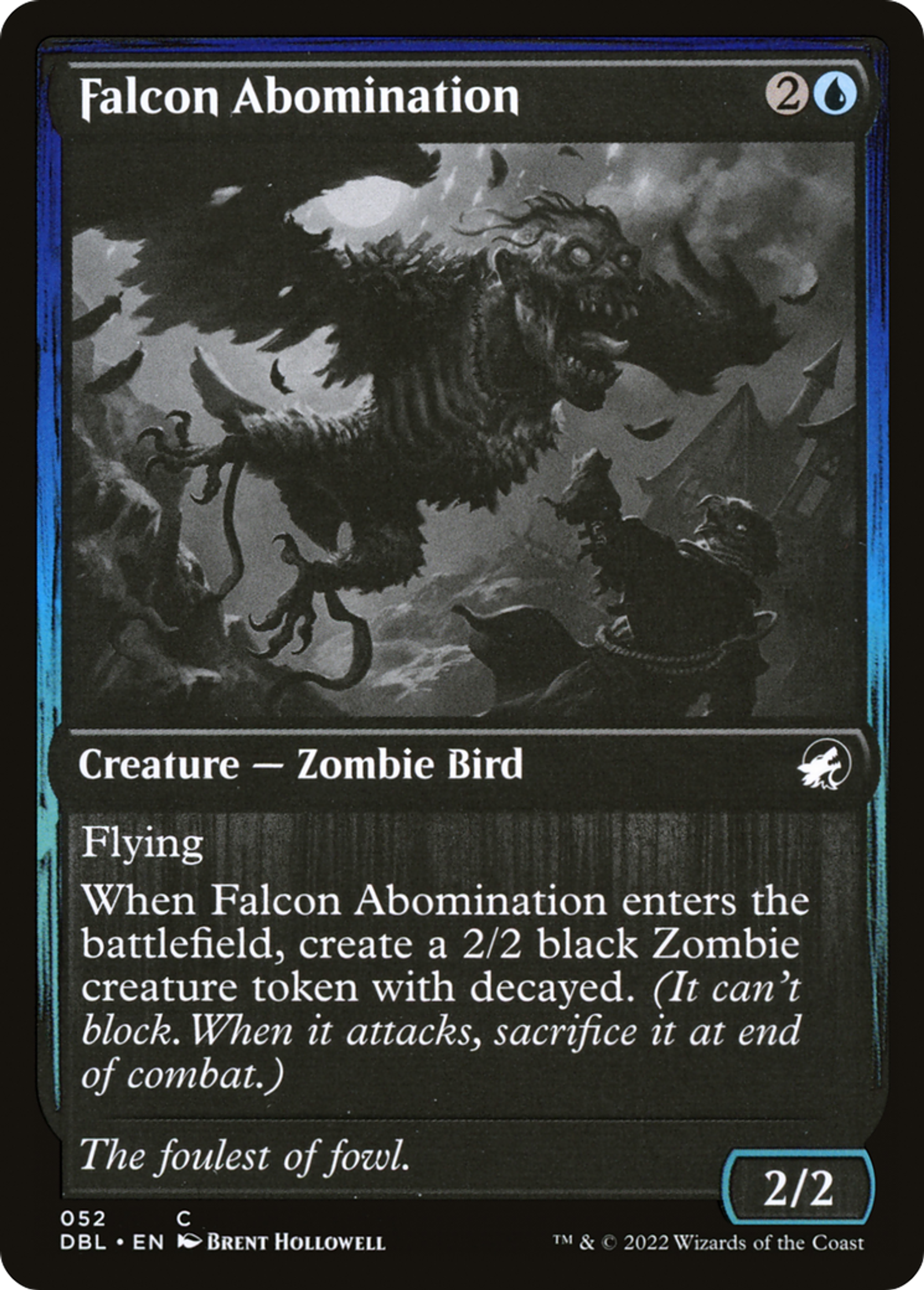 Falcon Abomination — Innistrad: Double Feature — Magic: The Gathering