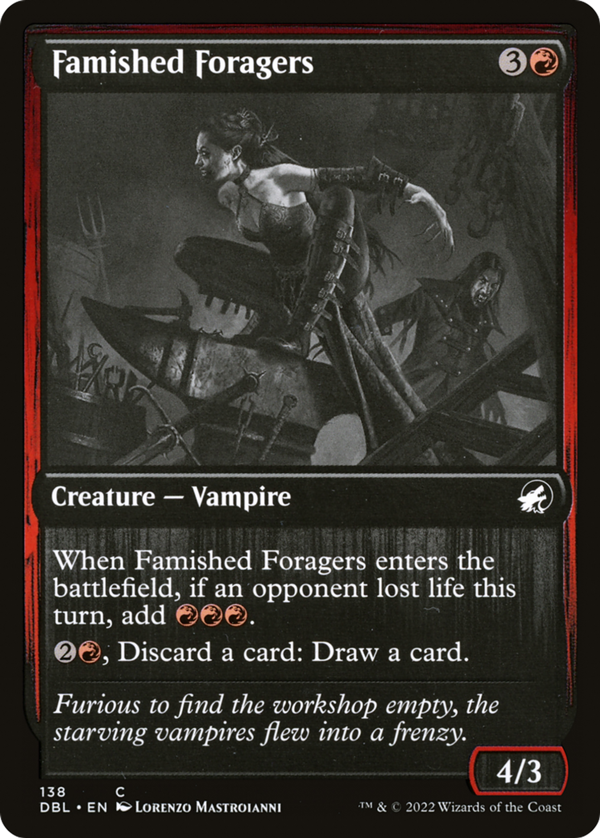 Famished Foragers — Innistrad: Double Feature — Magic: The Gathering