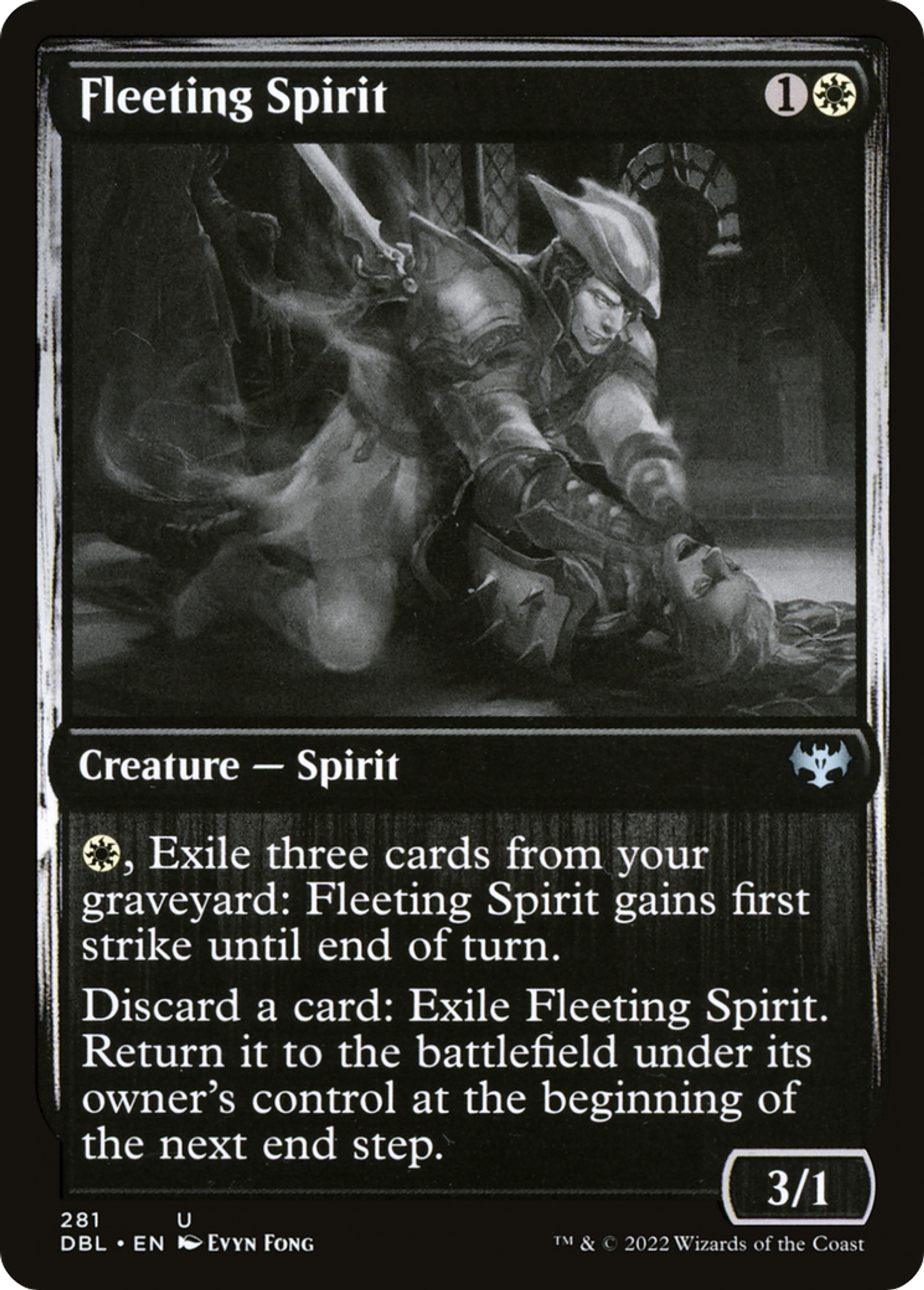 Fleeting Spirit — Innistrad: Double Feature — Magic: The Gathering