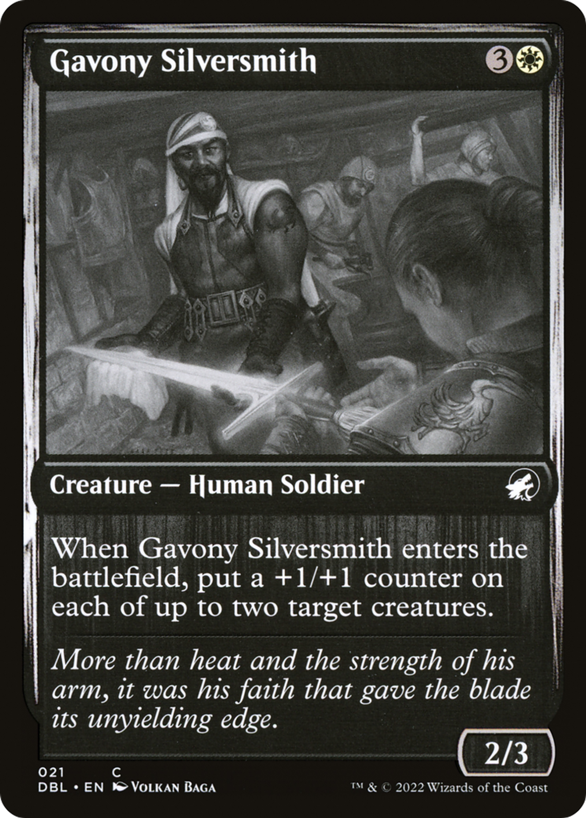 Gavony Silversmith — Innistrad: Double Feature — Magic: The Gathering