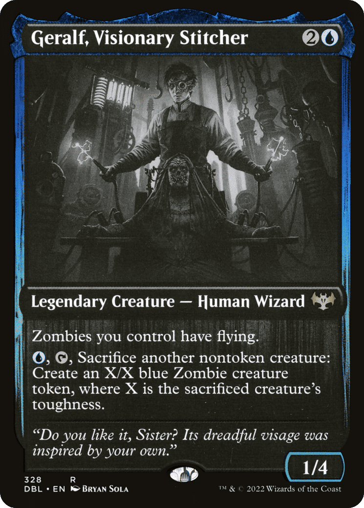 Geralf, Visionary Stitcher — Innistrad: Double Feature — Magic: The Gathering